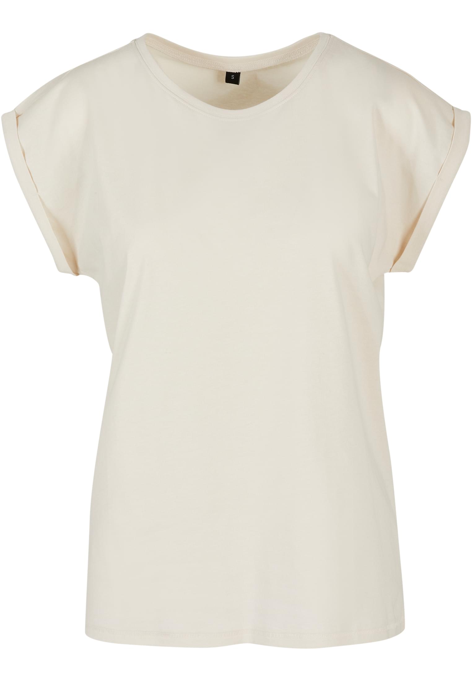 Ladies Extended Shoulder Tee sand | sand