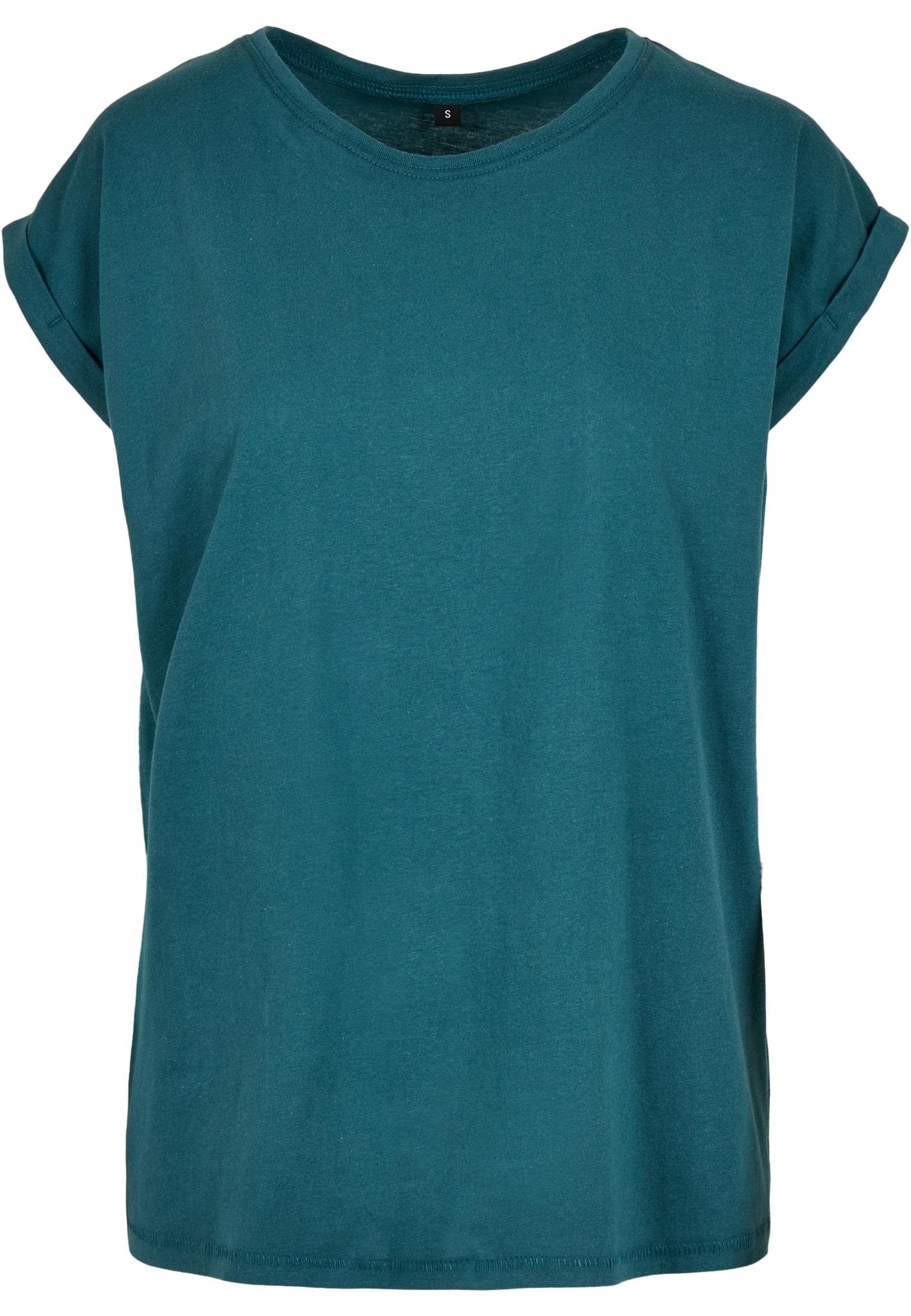 Ladies Extended Shoulder Tee teal | teal