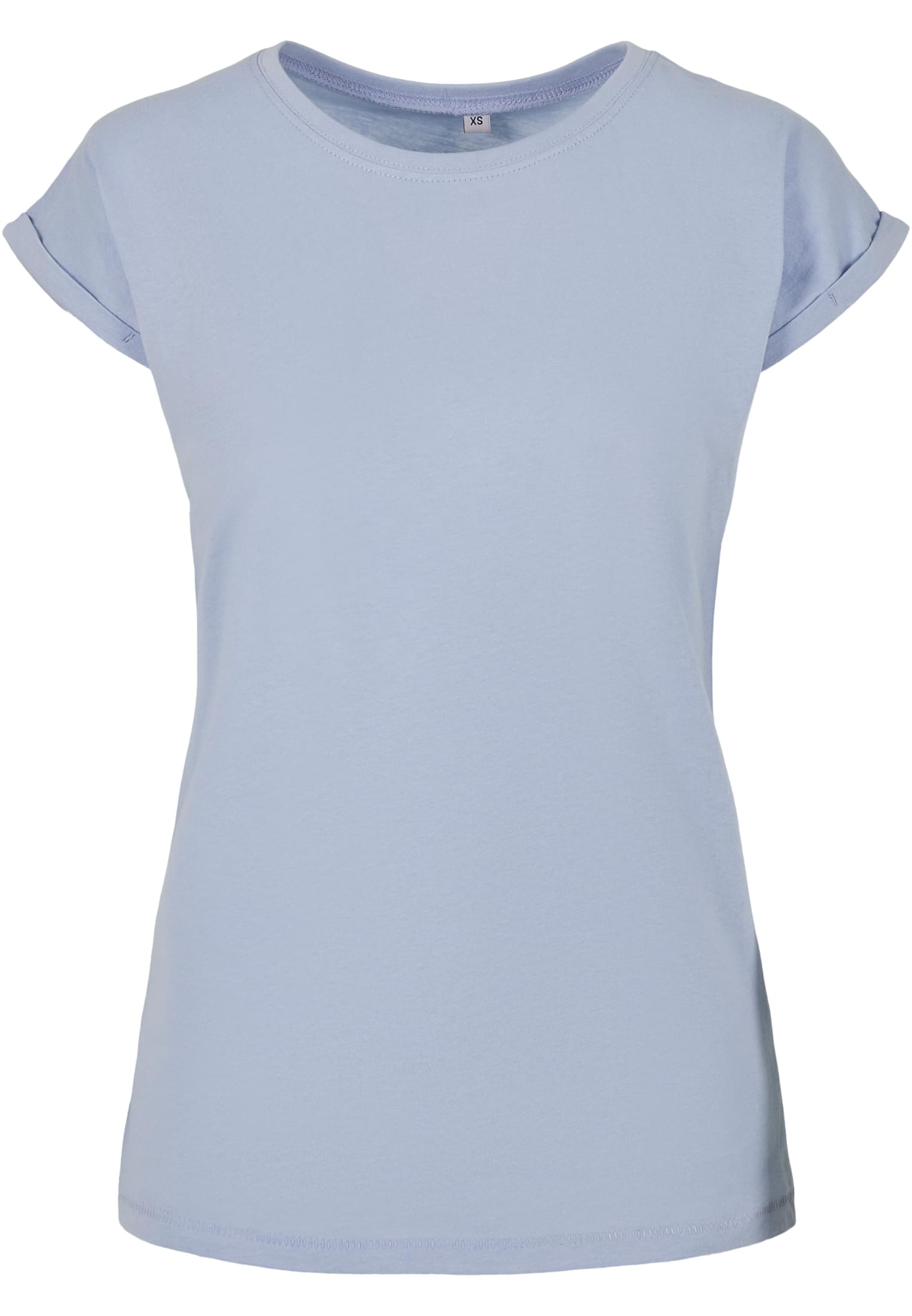 Ladies Extended Shoulder Tee powderblue | powderblue