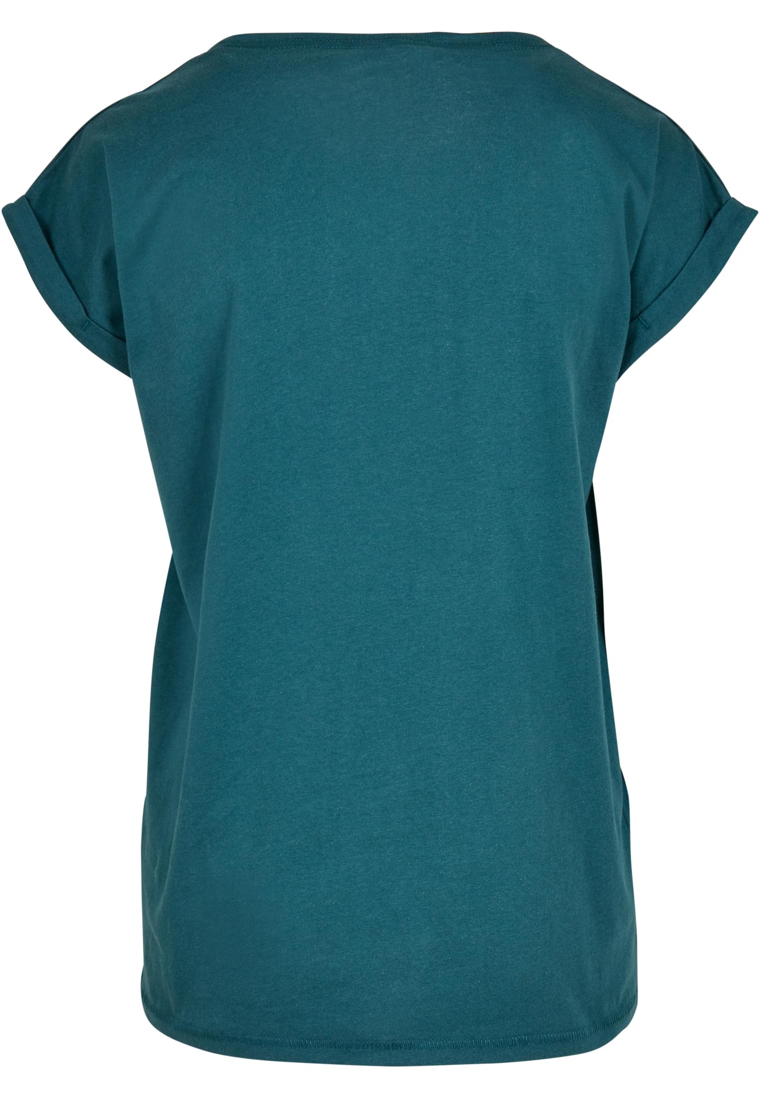Ladies Extended Shoulder Tee teal | teal