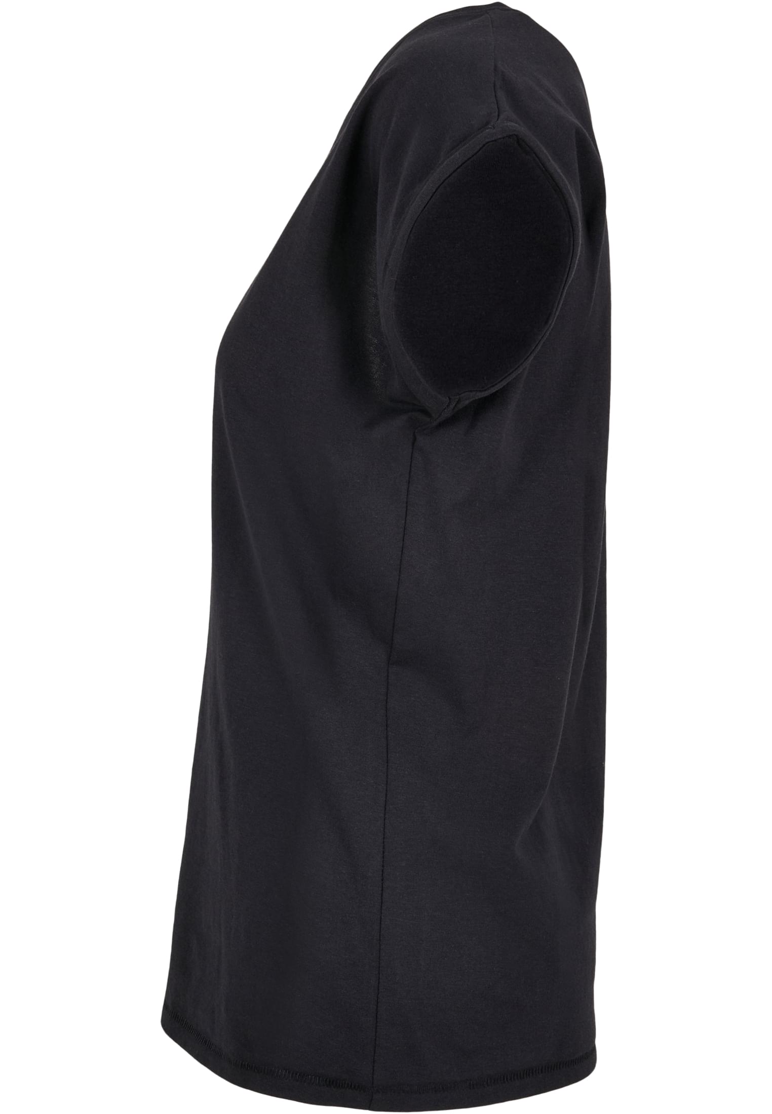 Ladies Extended Shoulder Tee navy | navy