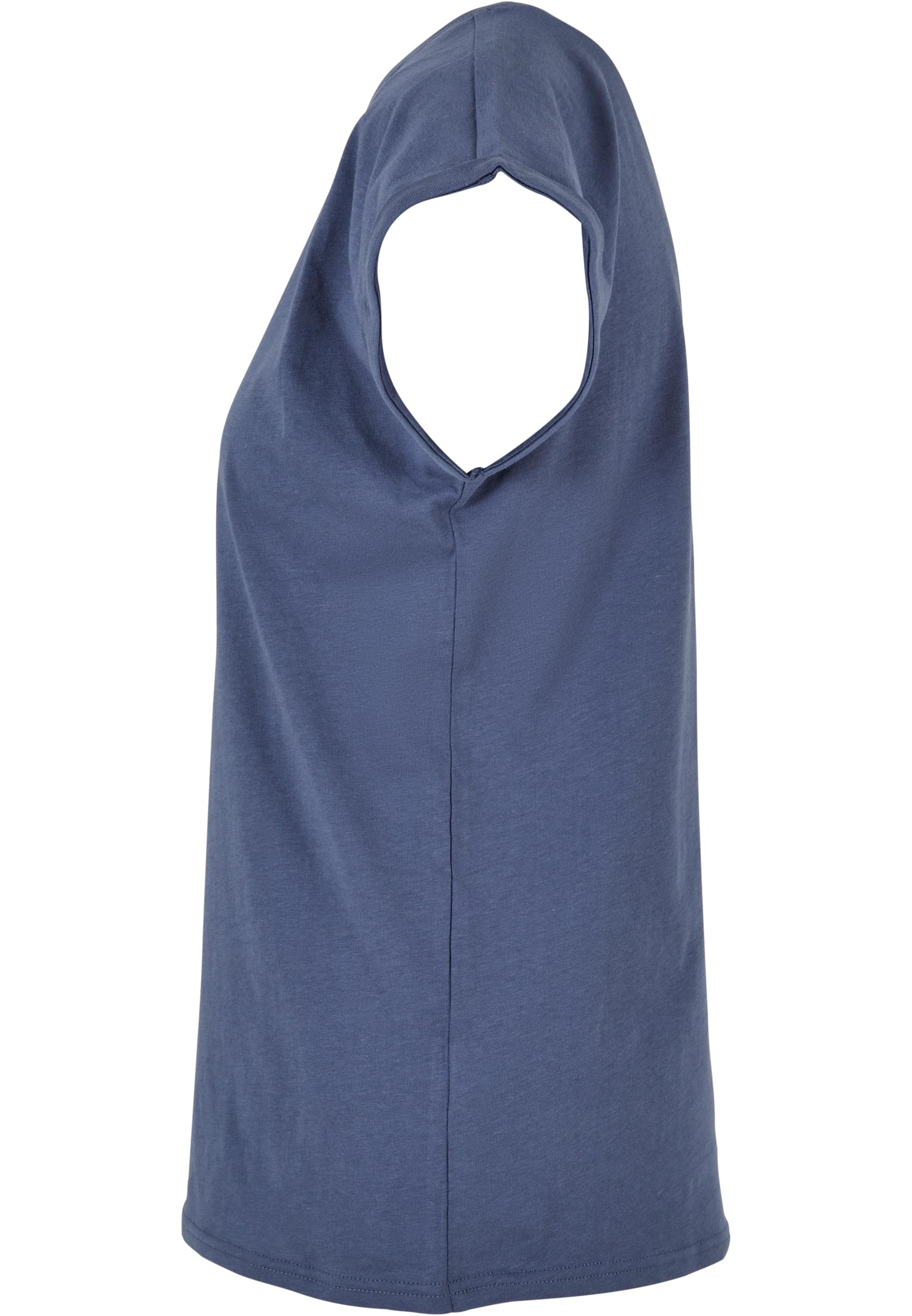Ladies Extended Shoulder Tee vintageblue | vintageblue