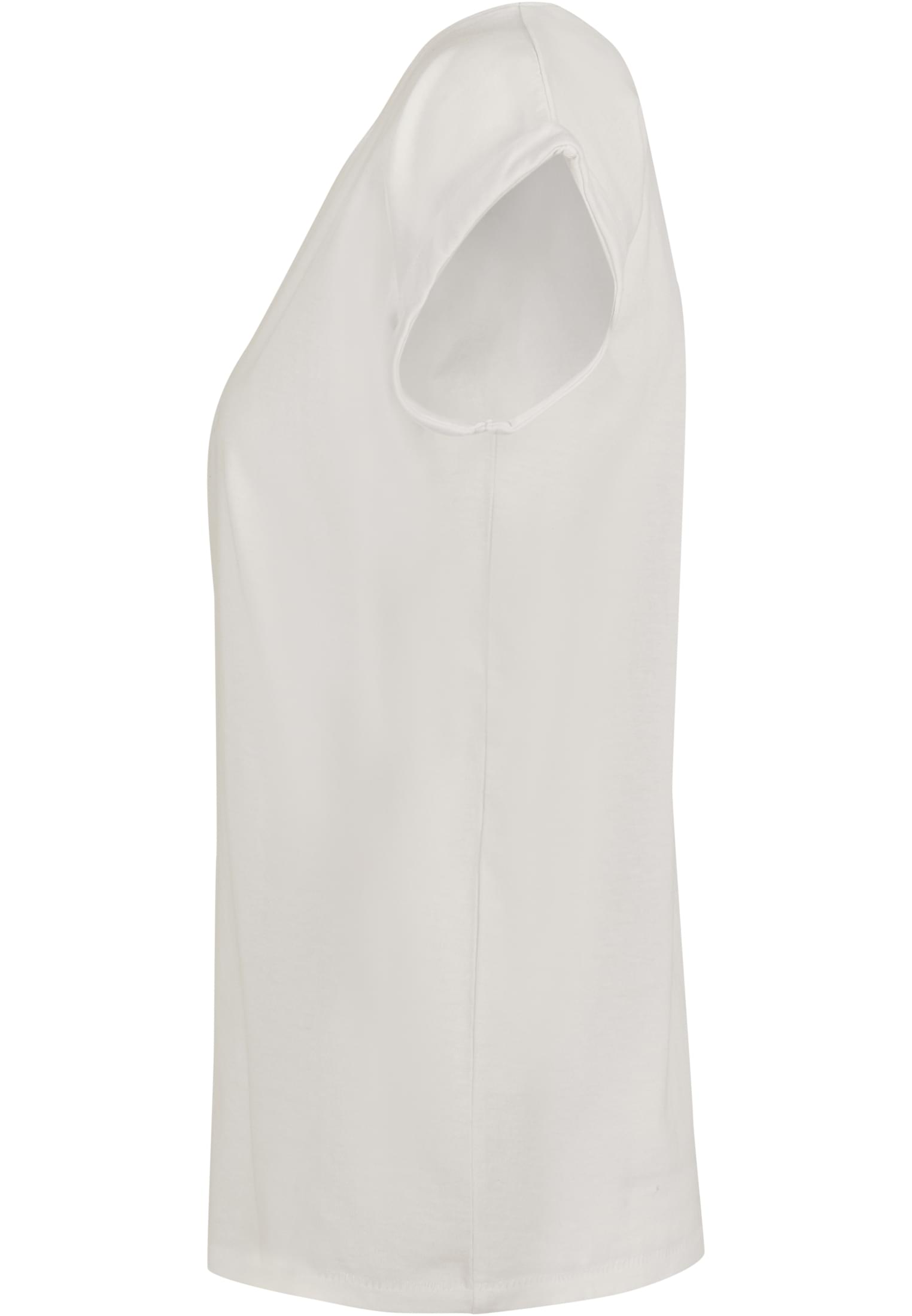 Ladies Extended Shoulder Tee ready for dye | ready for dye