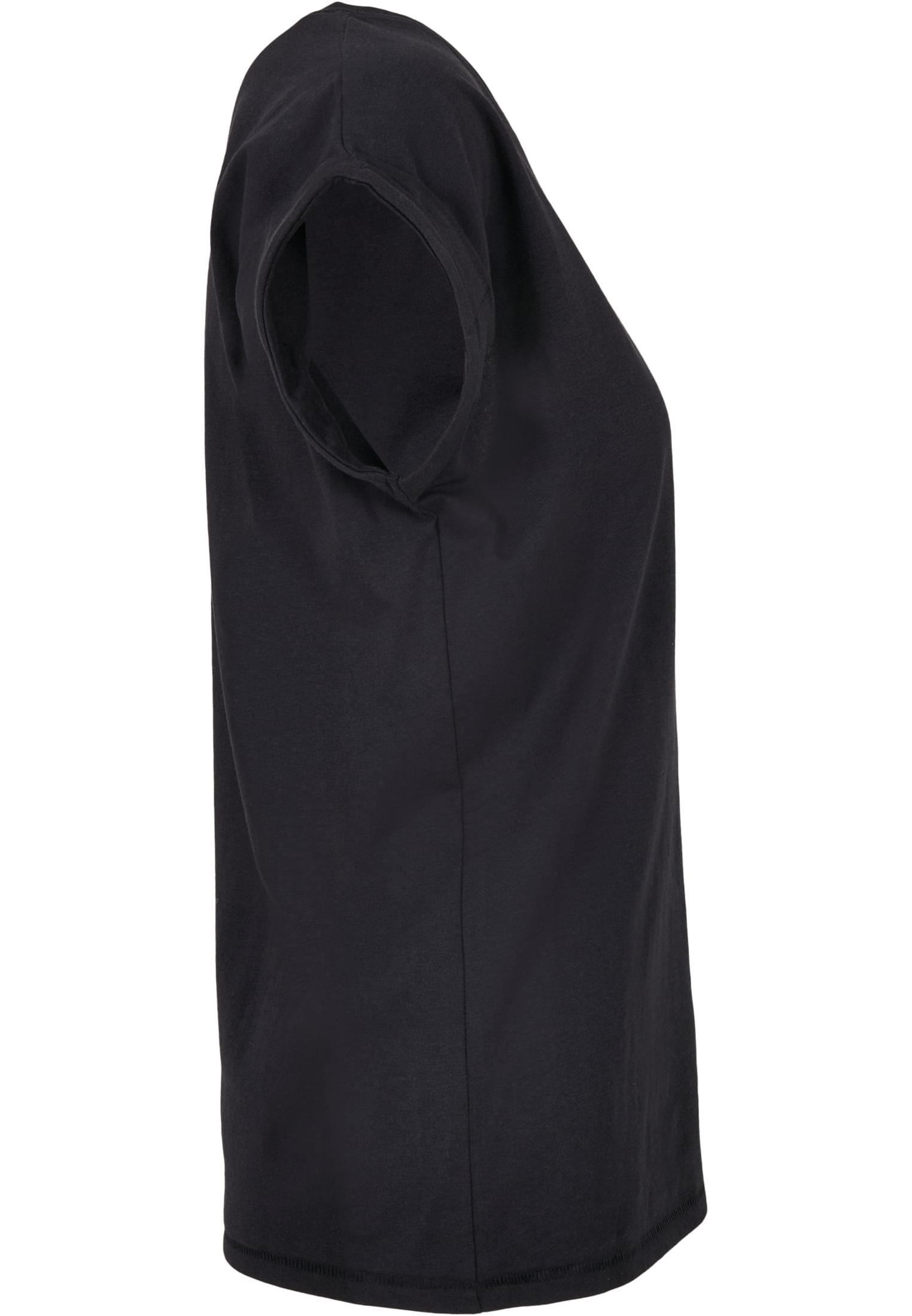 Ladies Extended Shoulder Tee navy | navy