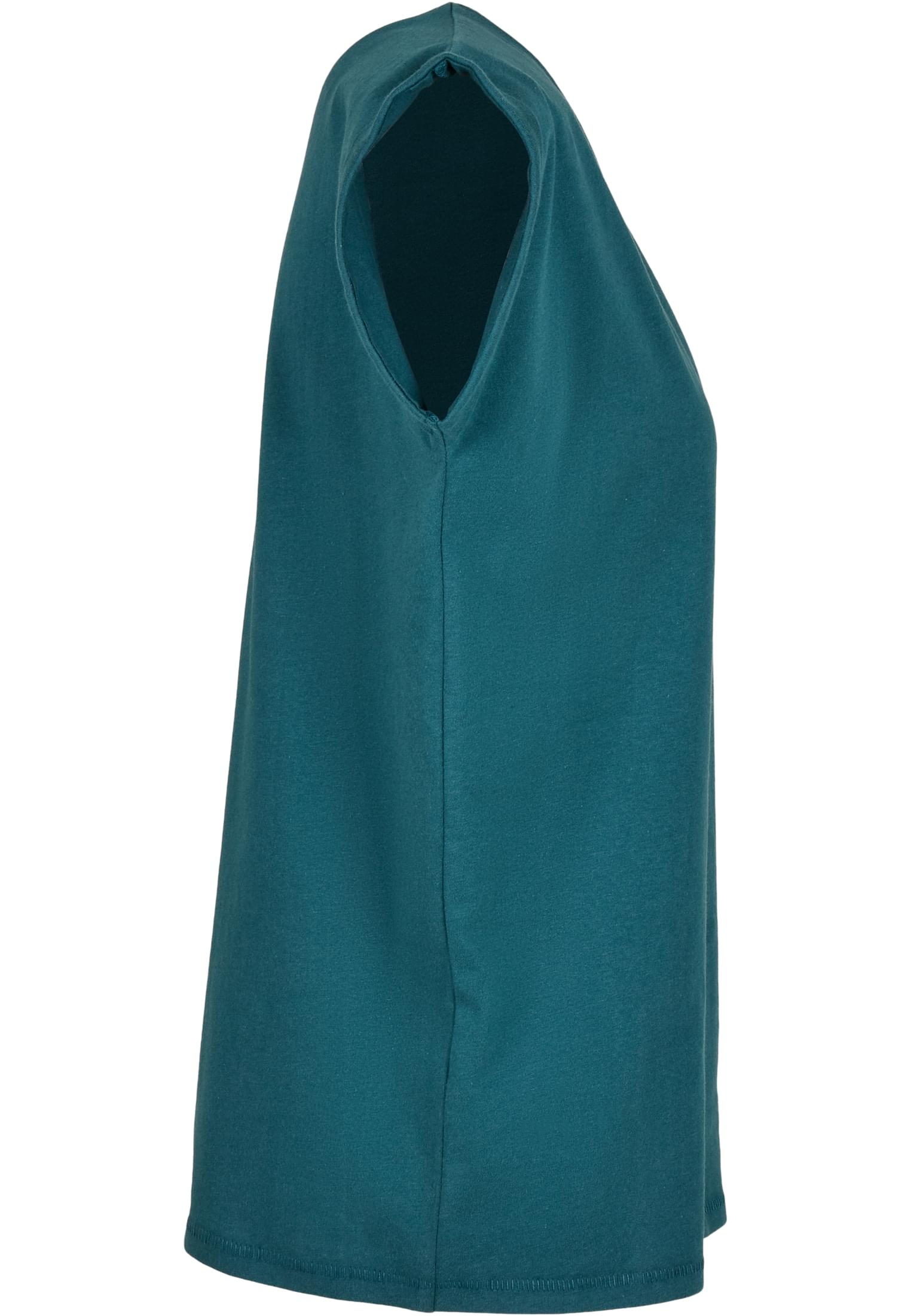 Ladies Extended Shoulder Tee teal | teal