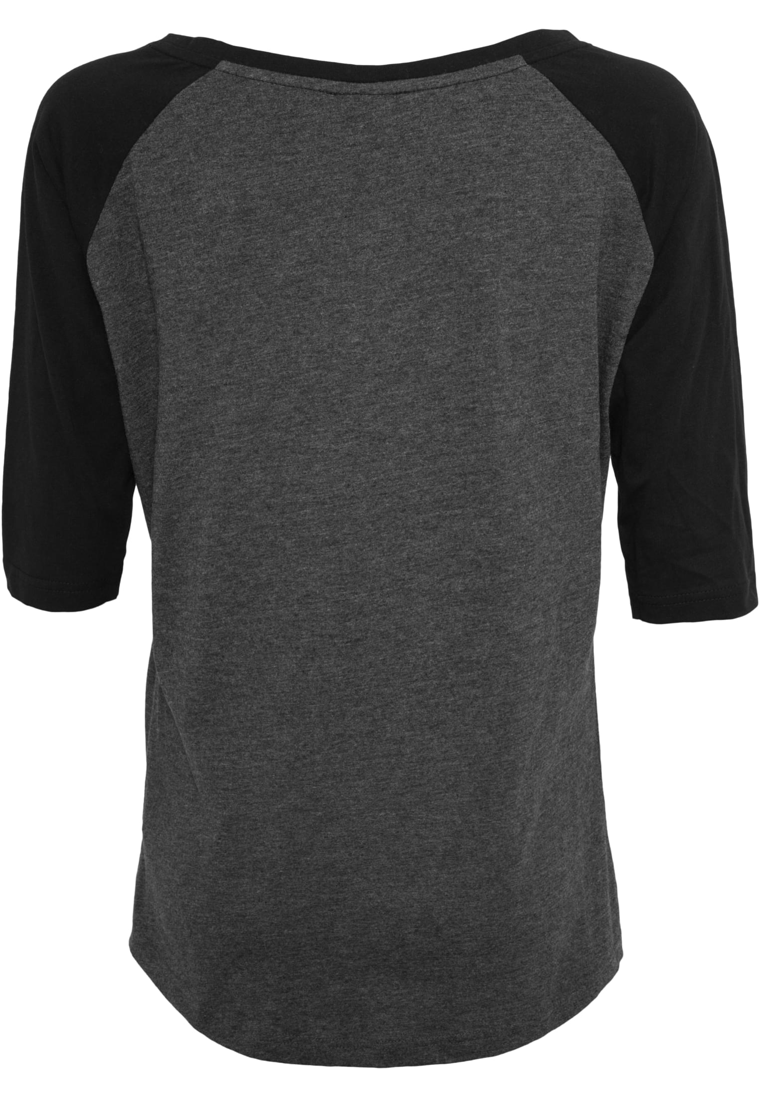 Ladies 3/4 Contrast Raglan Tee cha/blk | cha/blk
