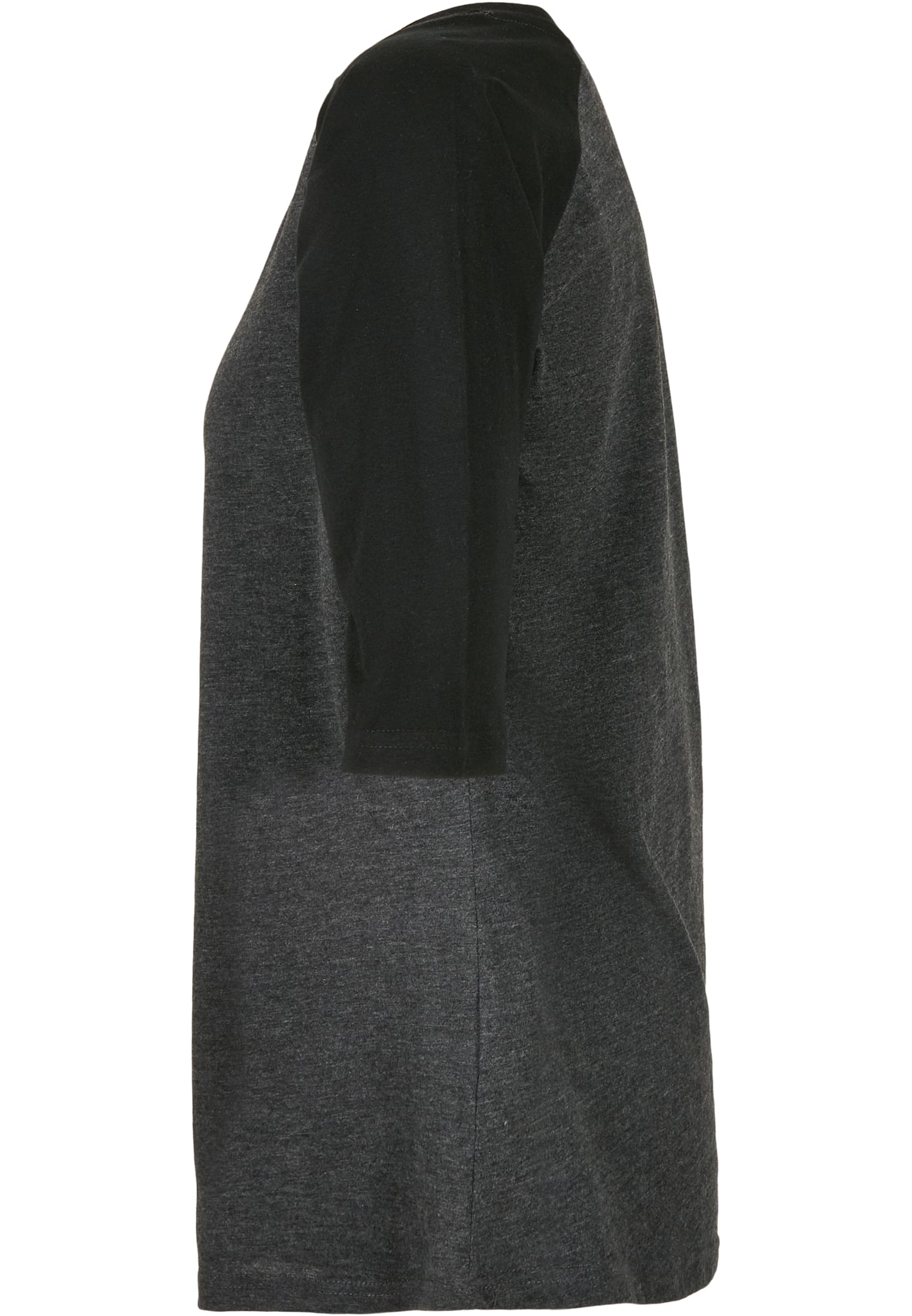 Ladies 3/4 Contrast Raglan Tee cha/blk | cha/blk