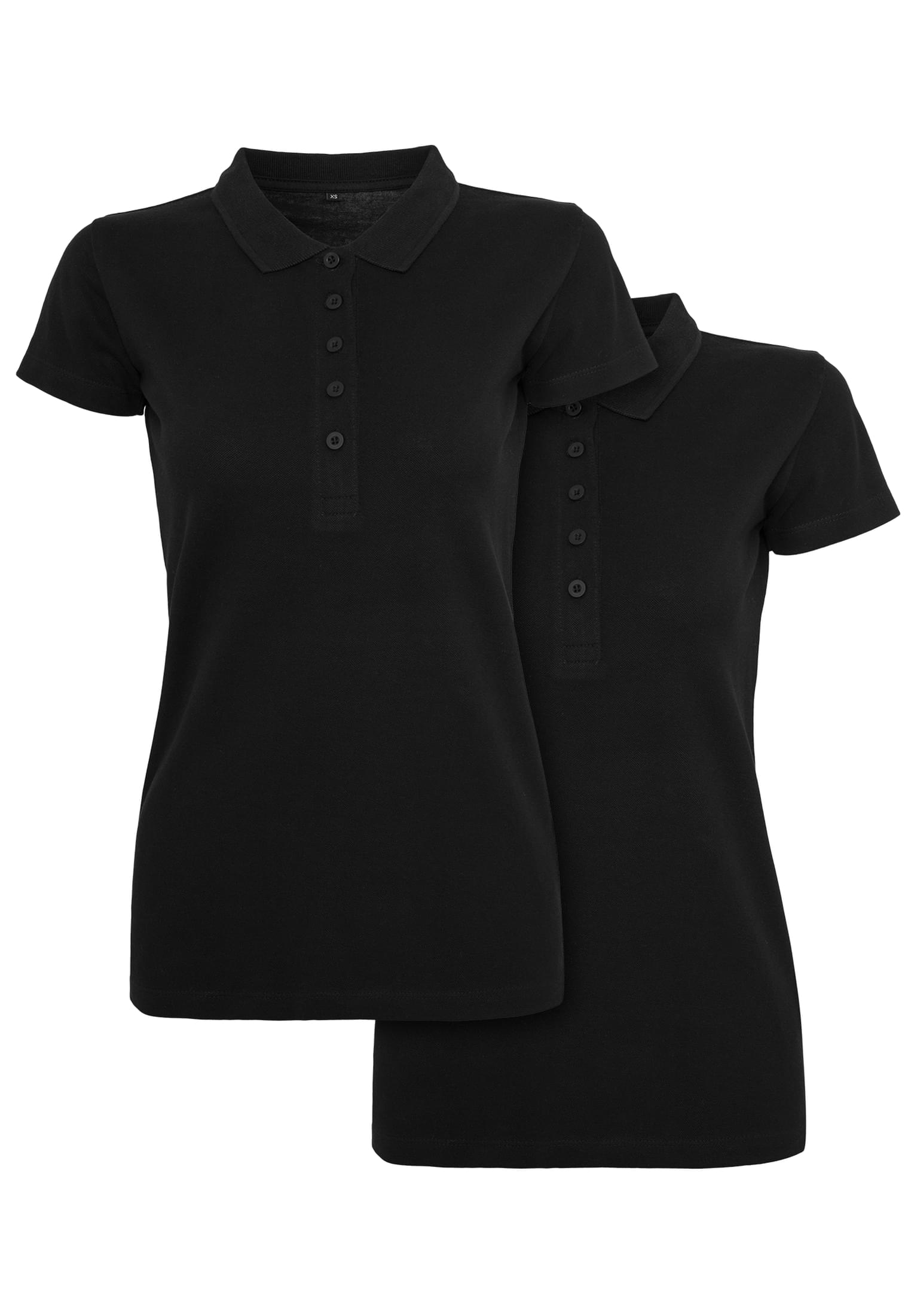 Ladies Polo 2-Pack black | black