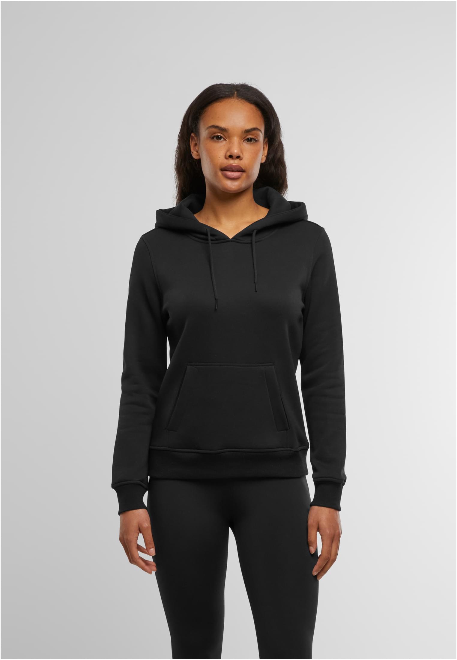 Ladies Heavy Hoody black | black