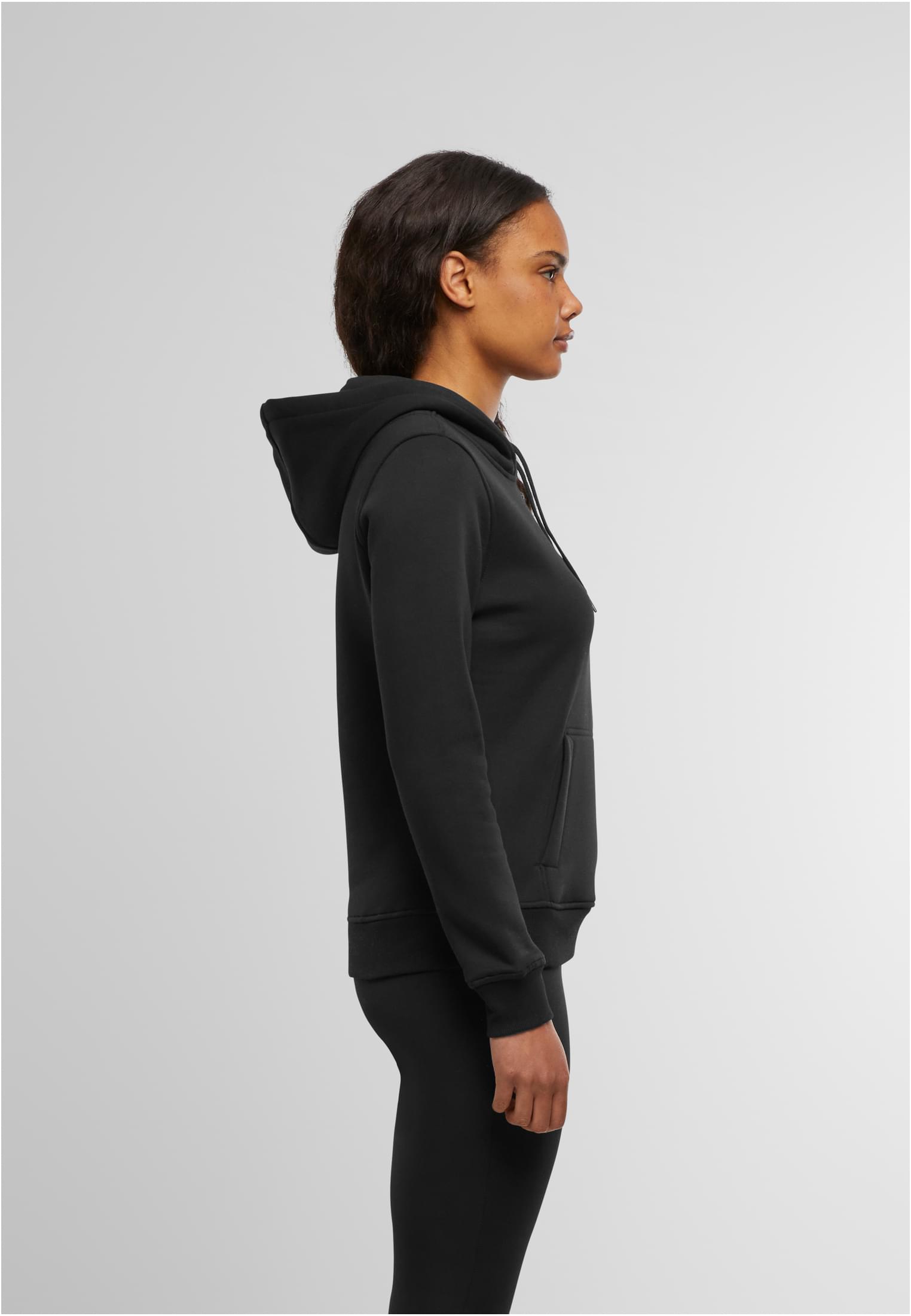 Ladies Heavy Hoody black | black
