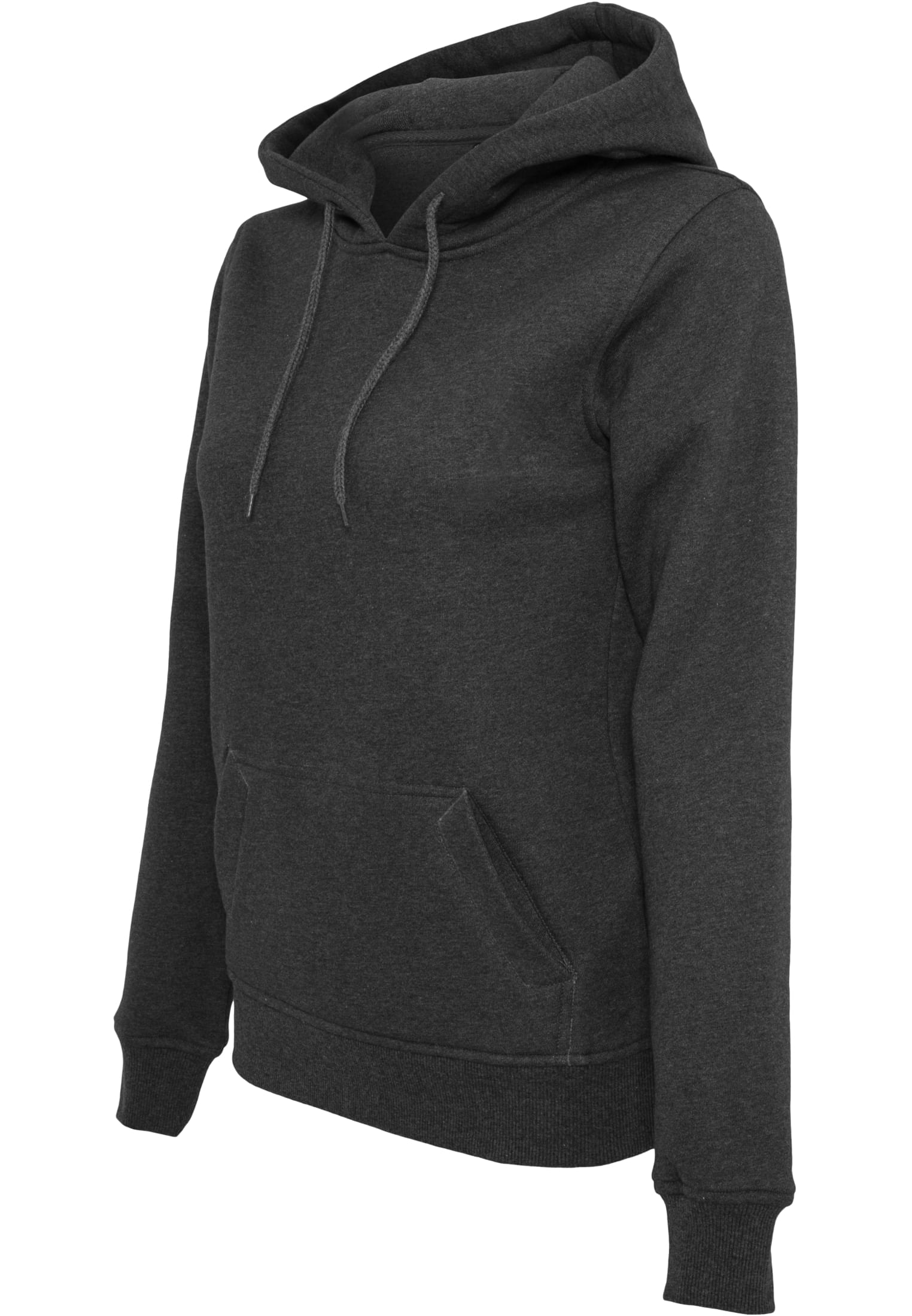 Ladies Heavy Hoody charcoal | charcoal