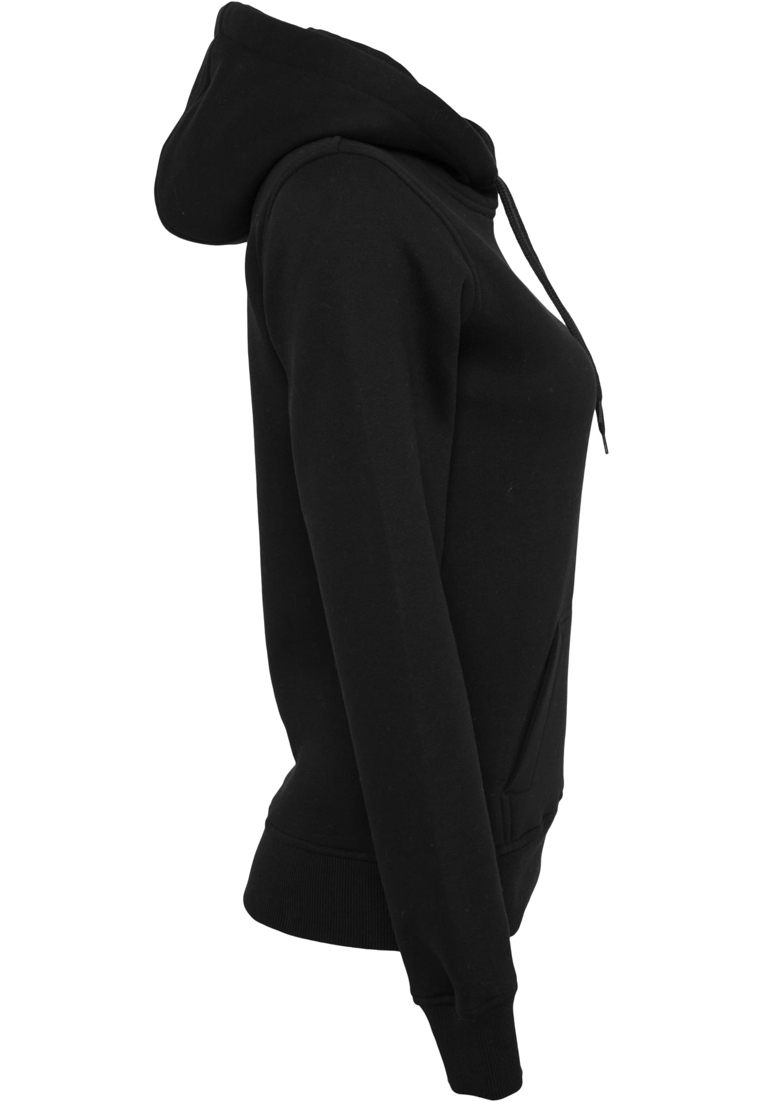 Ladies Heavy Hoody black | black