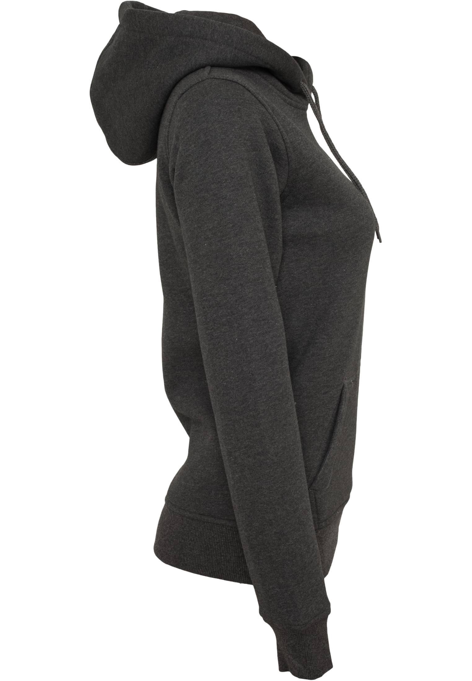 Ladies Heavy Hoody charcoal | charcoal