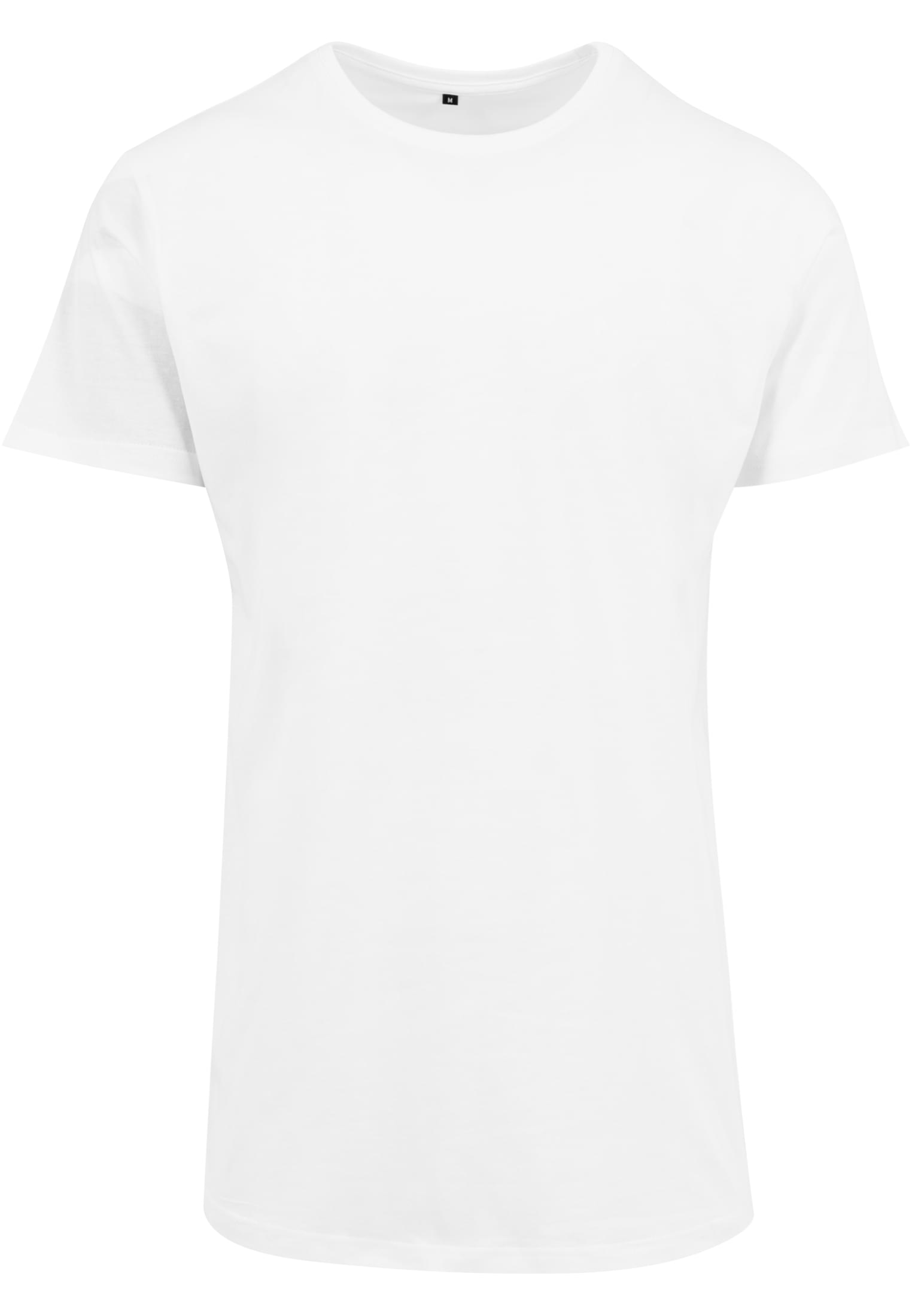 Shaped Long Tee white | white