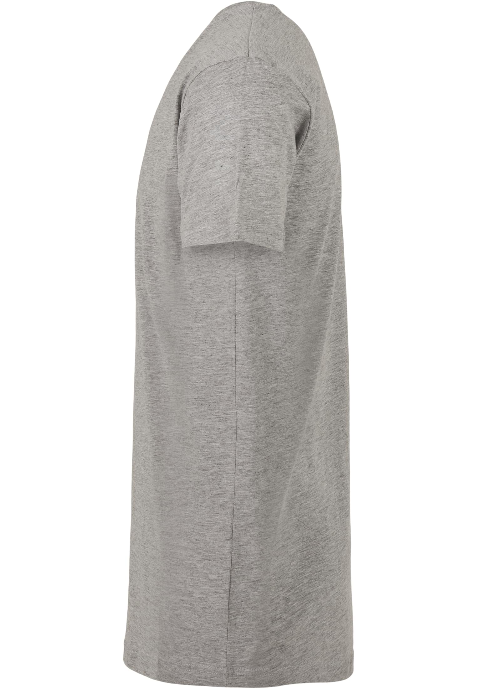 Shaped Long Tee heather grey | heather grey