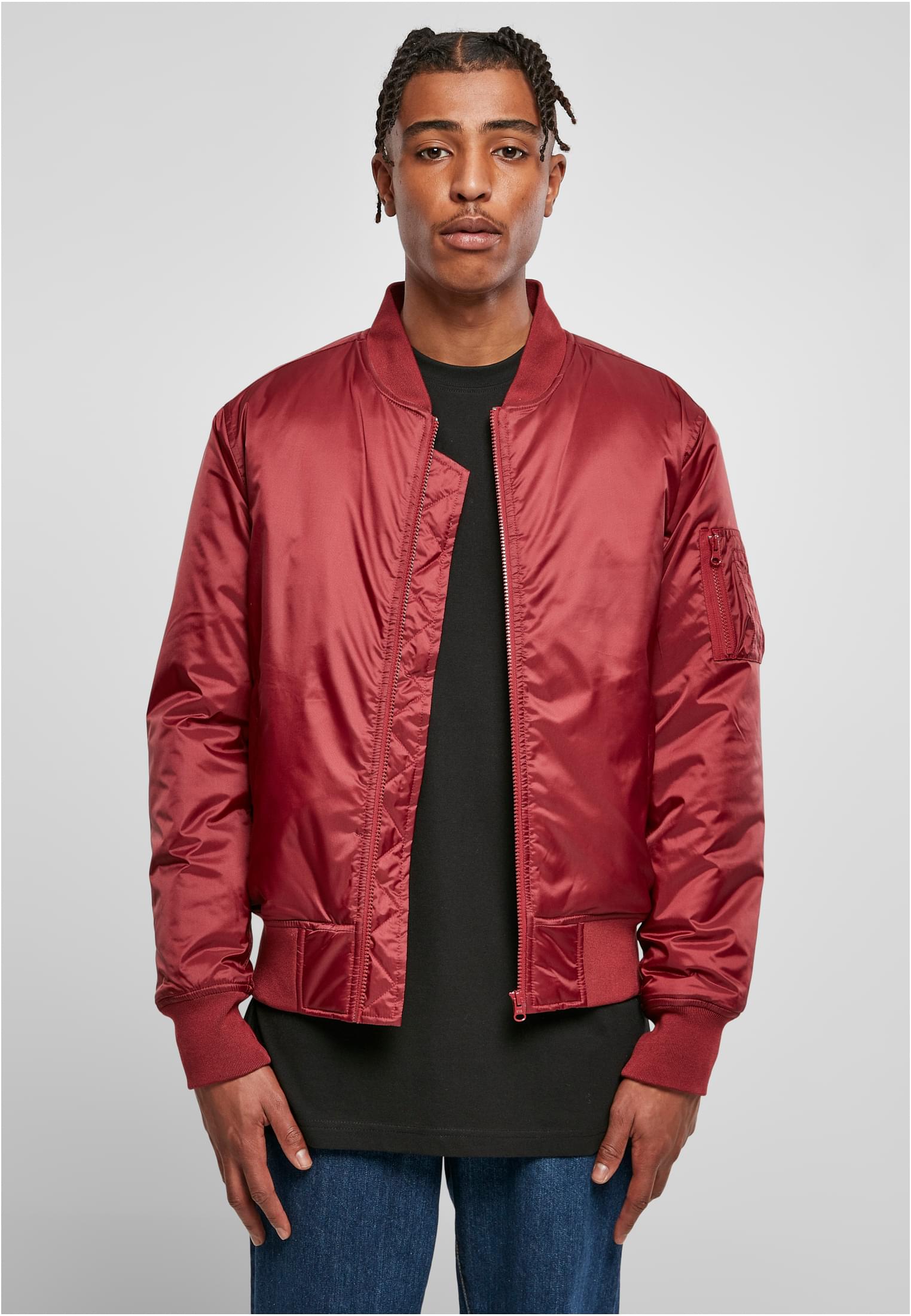 Bomber Jacket burgundy | burgundy