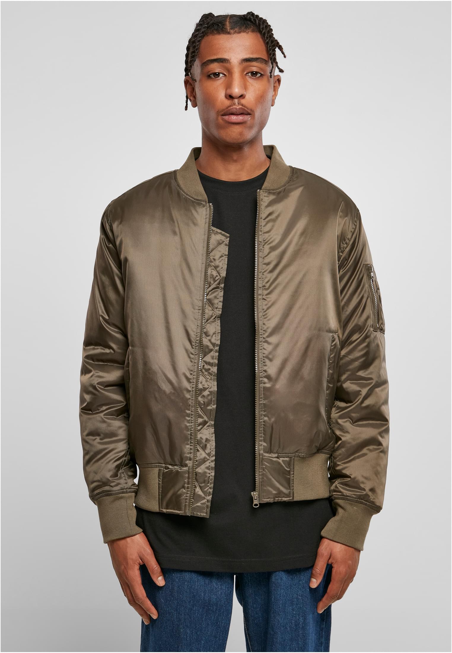 Bomber Jacket darkolive | darkolive