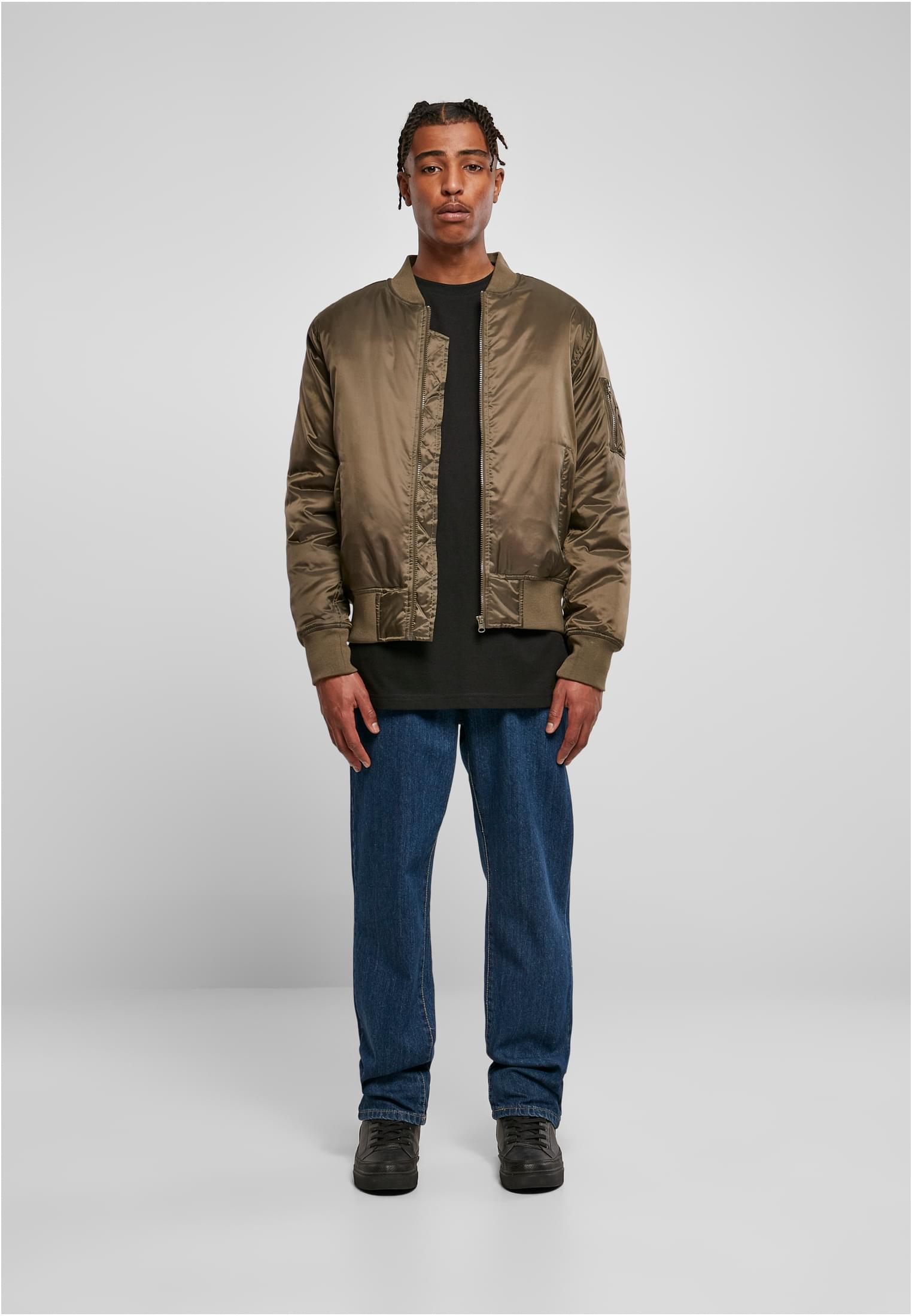 Bomber Jacket darkolive | darkolive