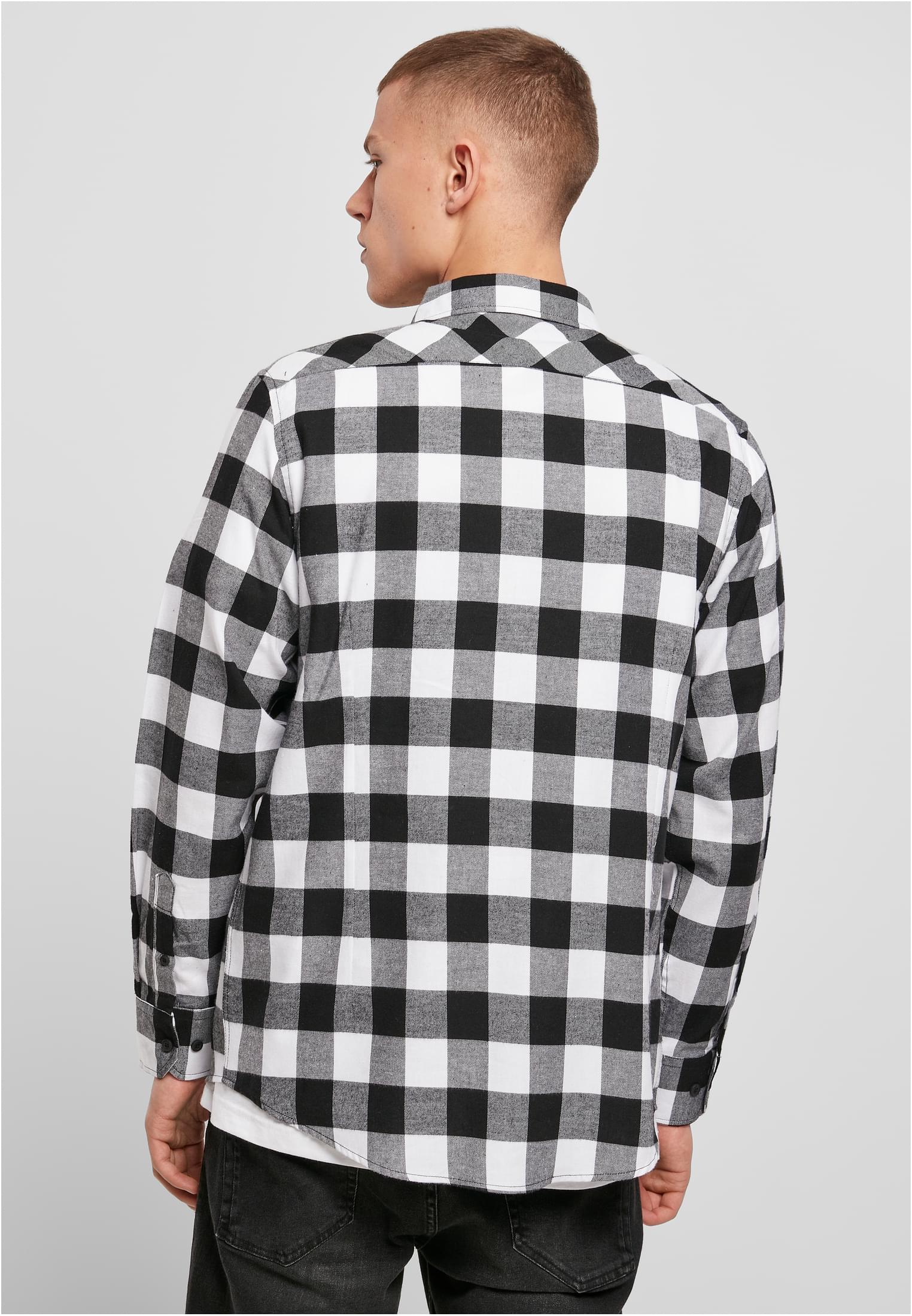 Checked Flanell Shirt blk/wht | blk/wht