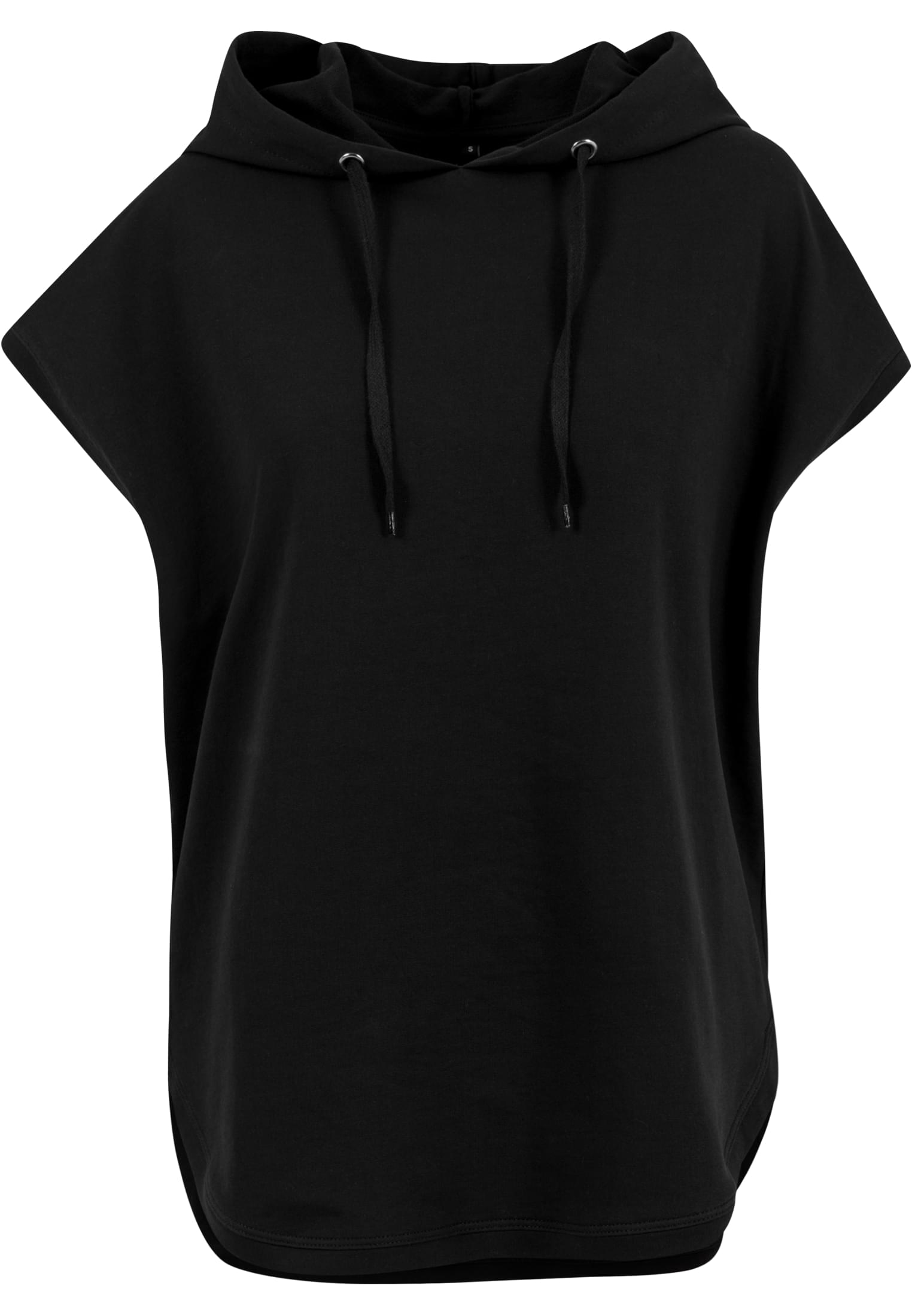 Ladies Sleeveless Hoody black | black