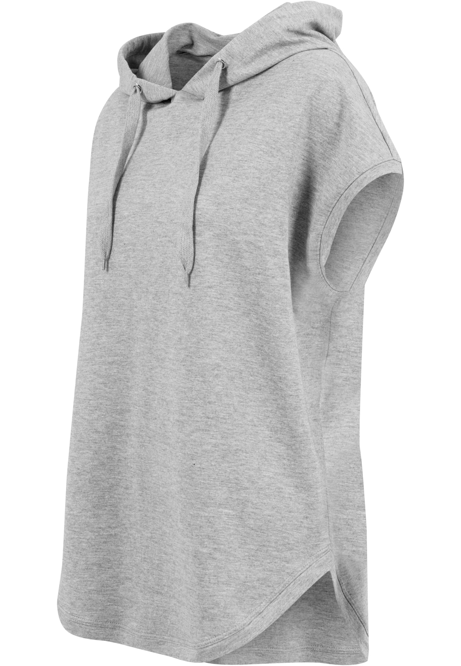 Ladies Sleeveless Hoody grey | grey