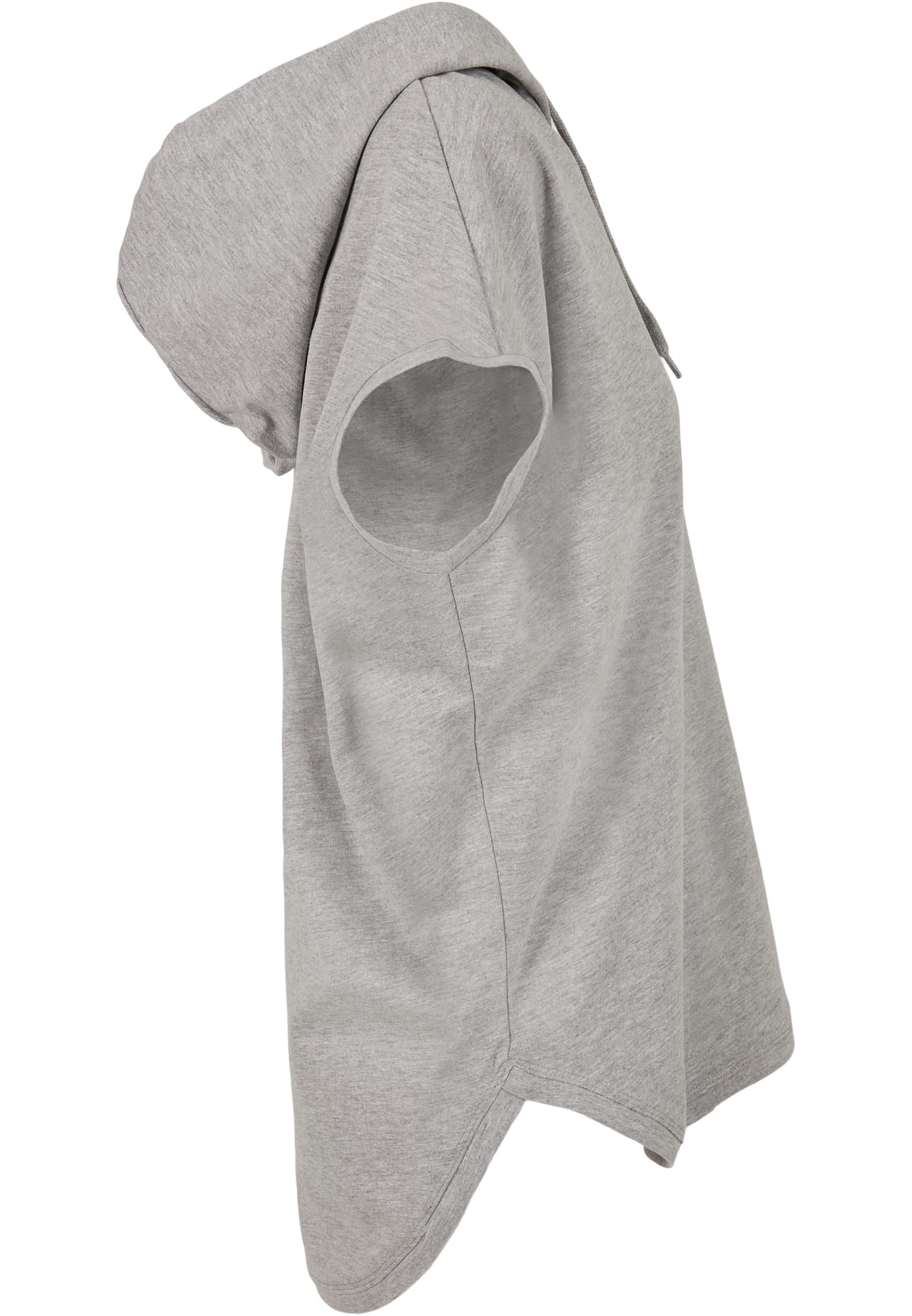 Ladies Sleeveless Hoody grey | grey