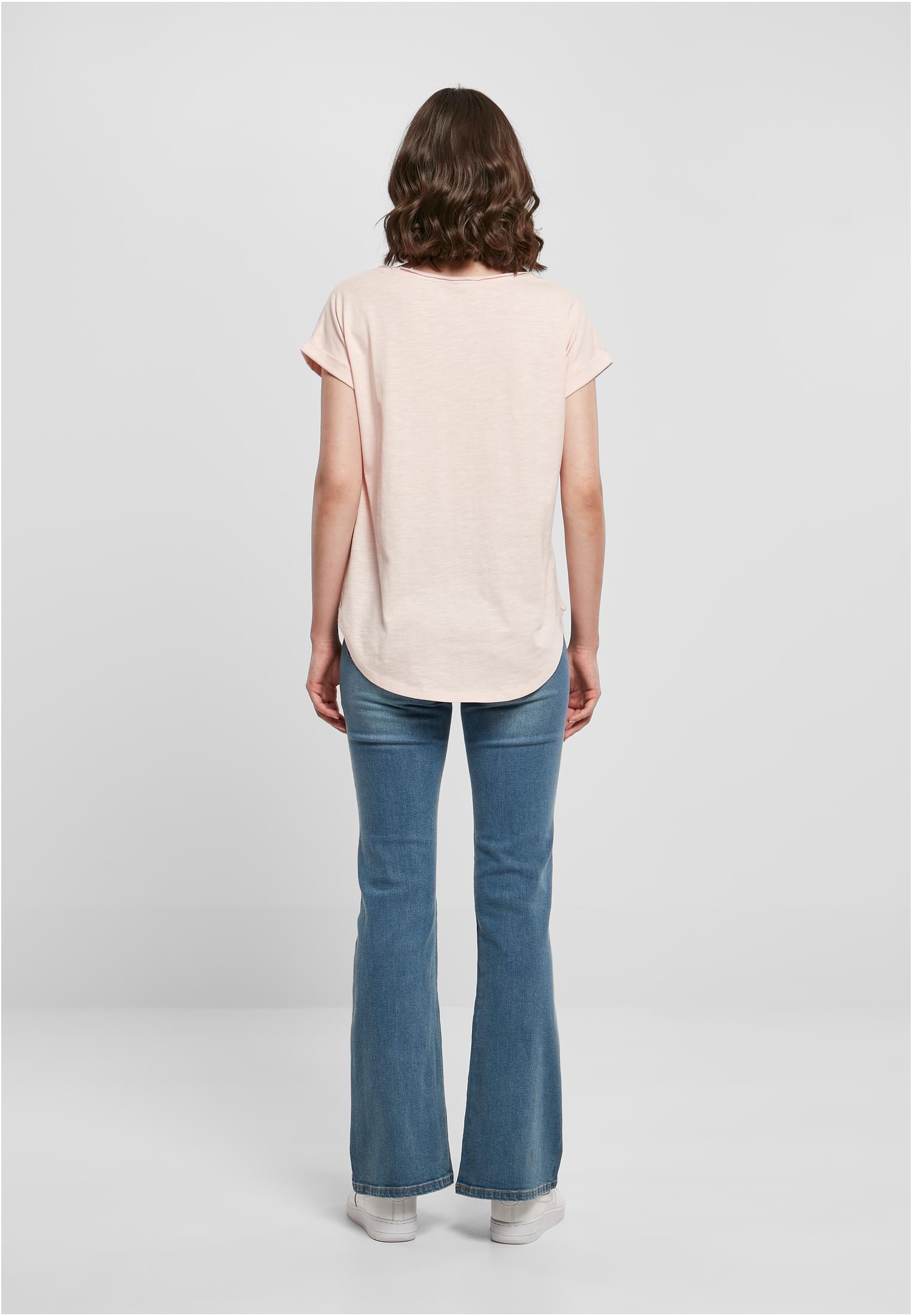 Ladies Long Slub Tee pink | pink