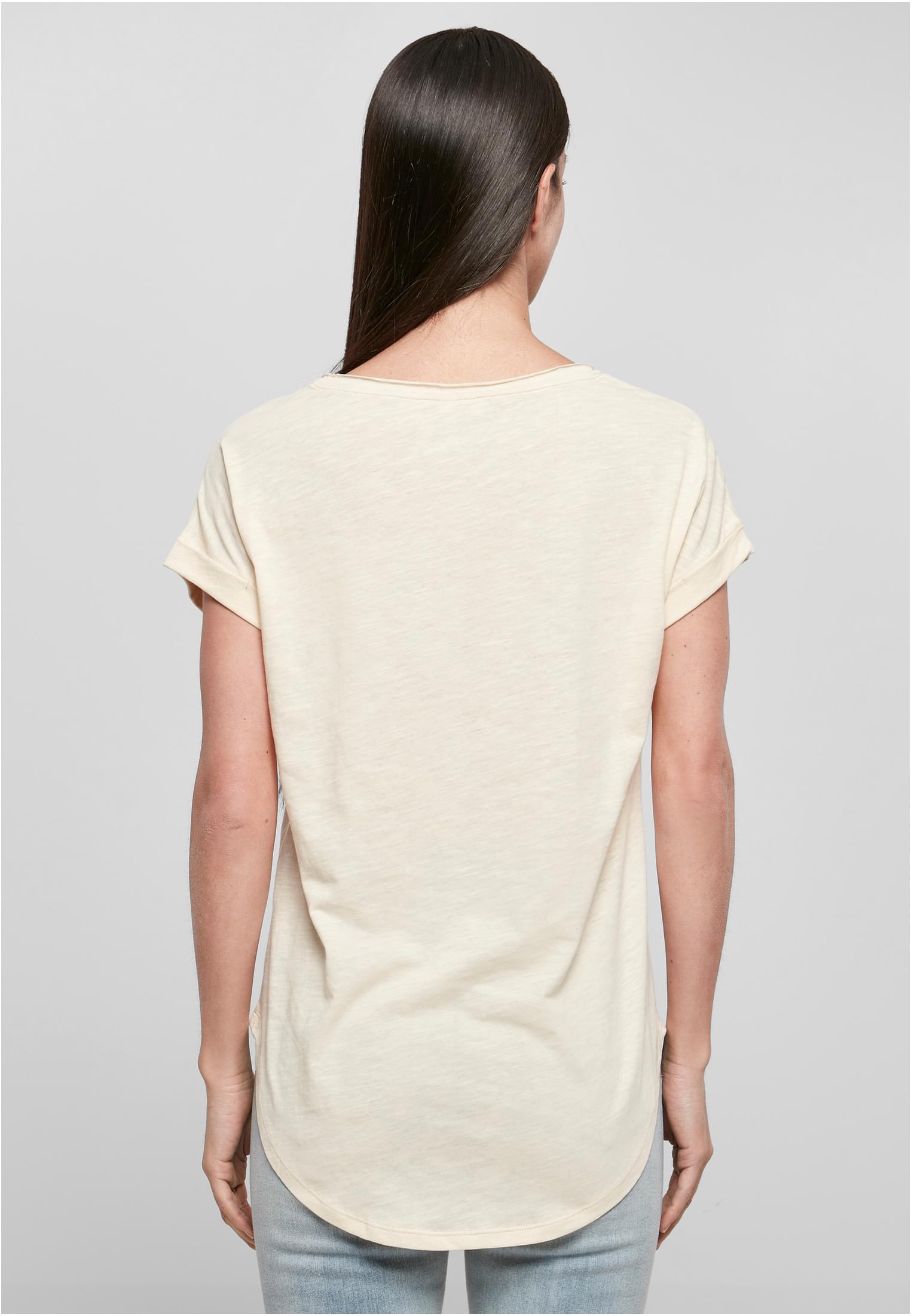Ladies Long Slub Tee whitesand | whitesand