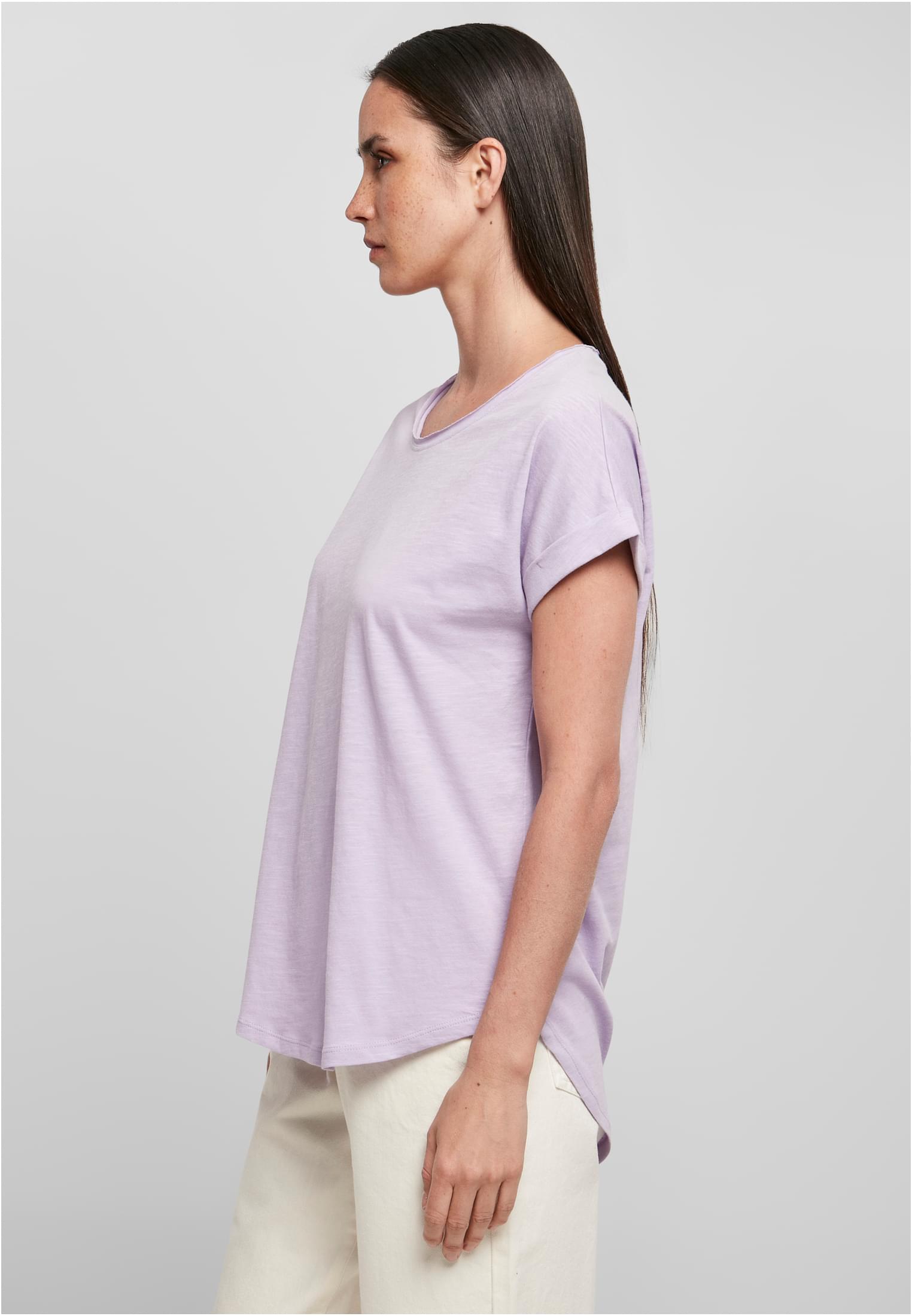 Ladies Long Slub Tee lilac | lilac
