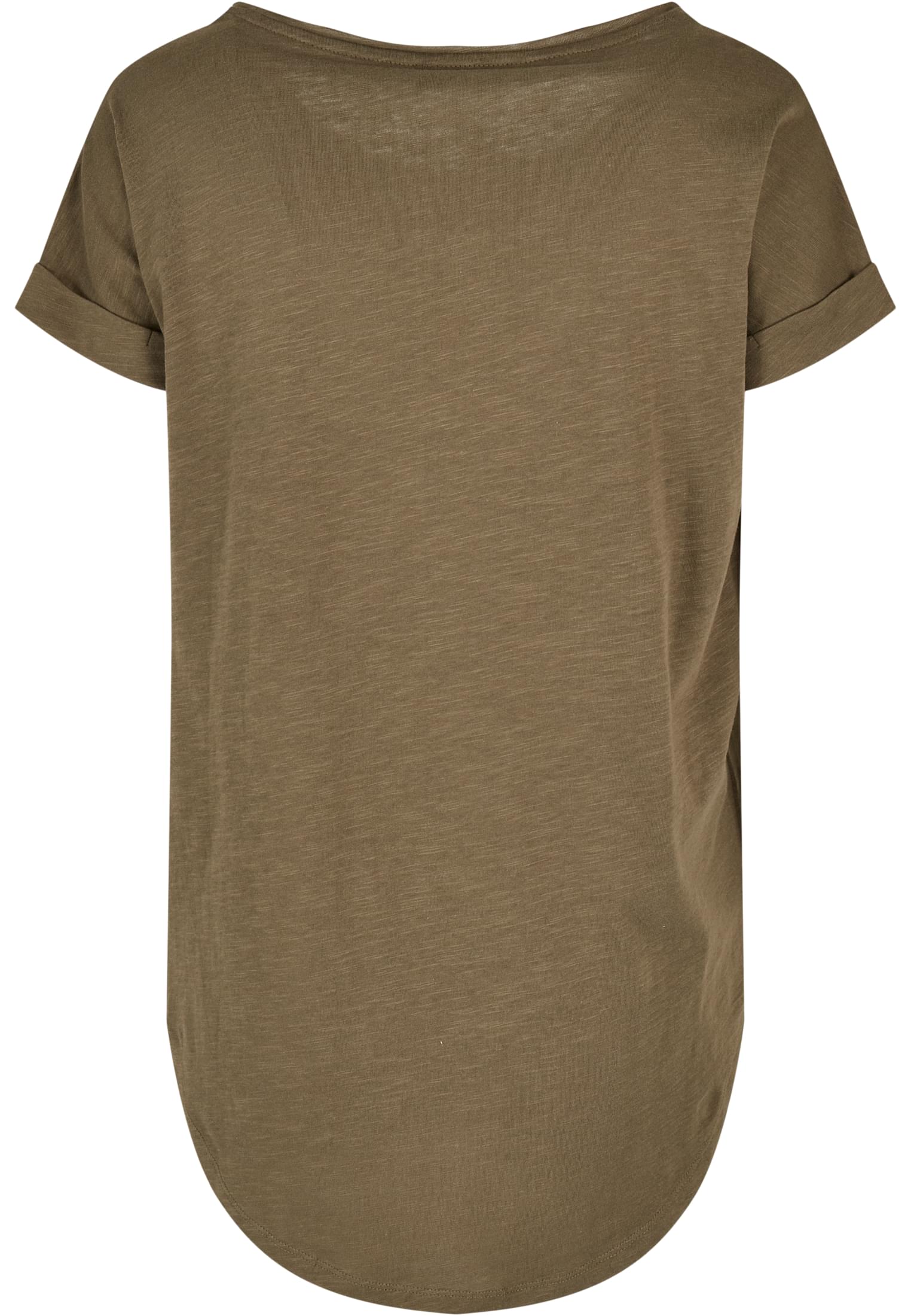 Ladies Long Slub Tee olive | olive