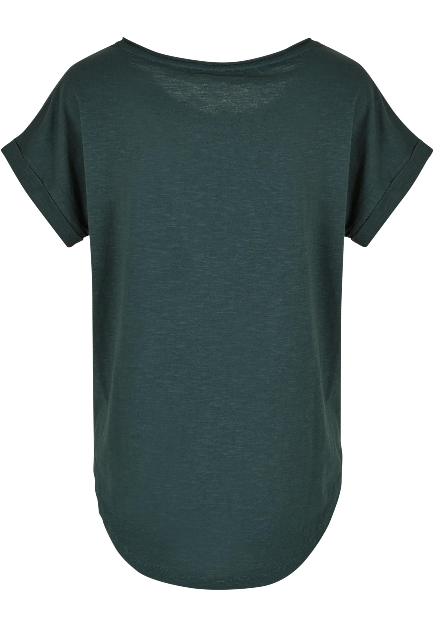 Ladies Long Slub Tee bottlegreen | bottlegreen