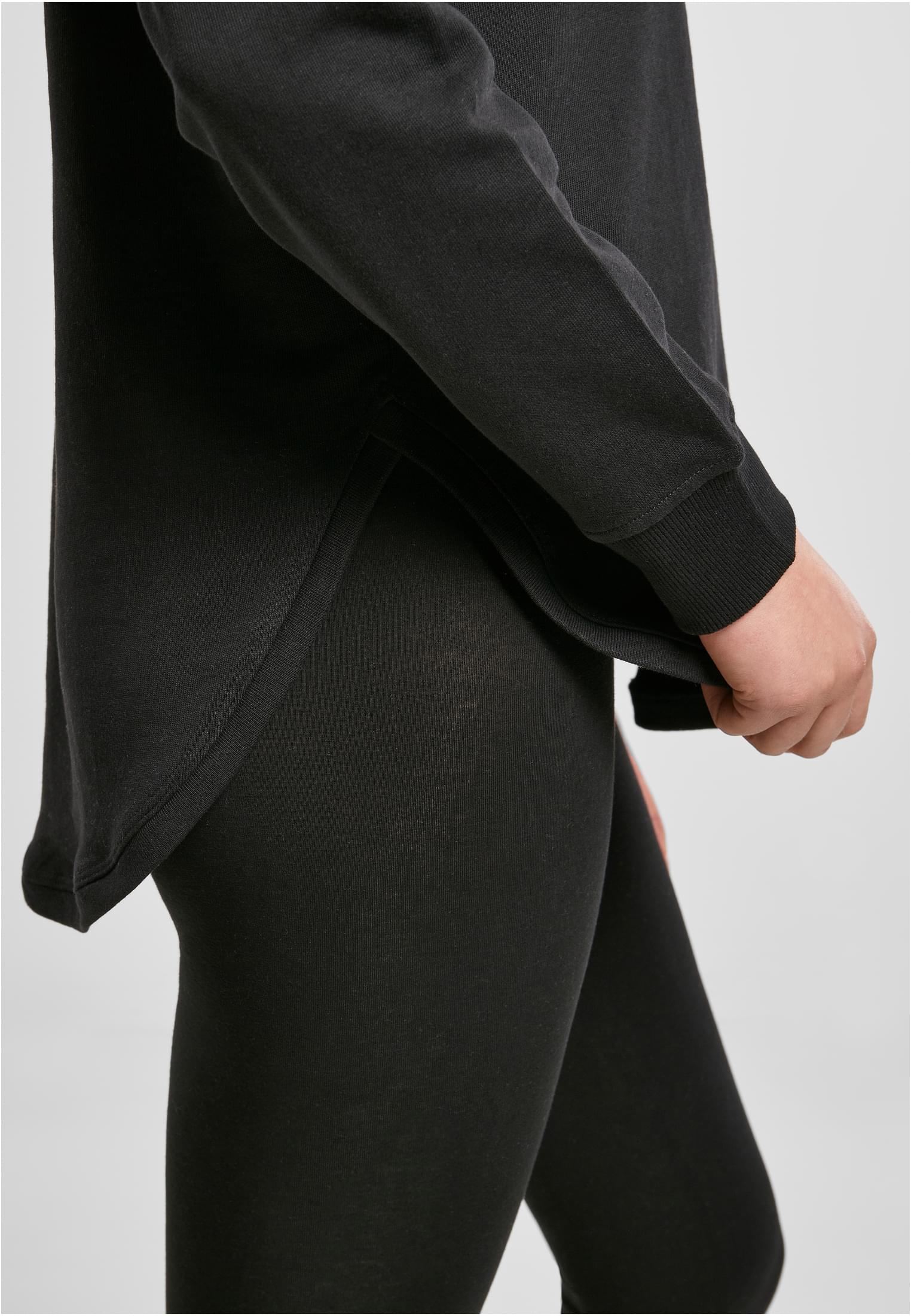 Ladies Oversized Hoody black | black