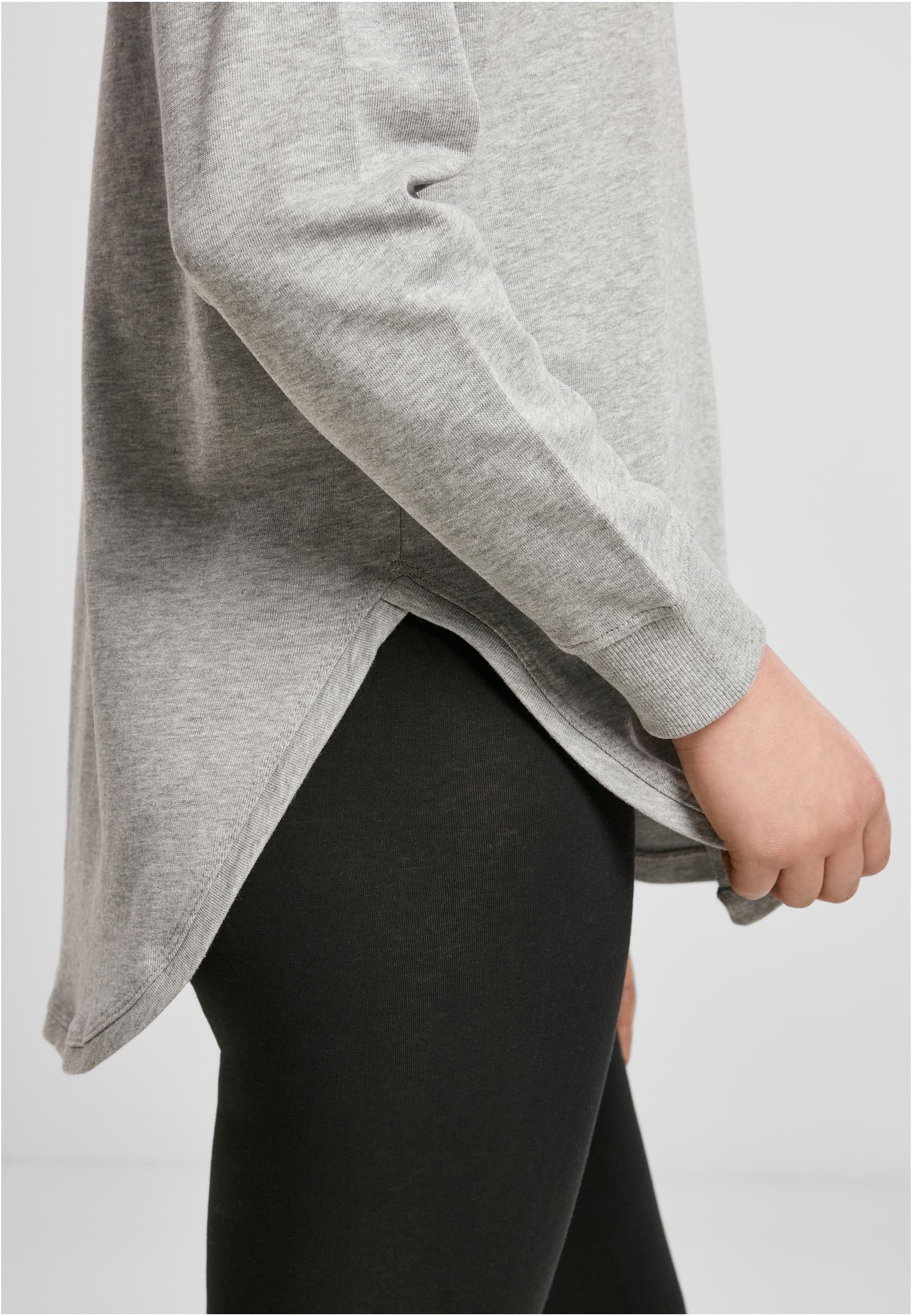 Ladies Oversized Hoody grey | grey