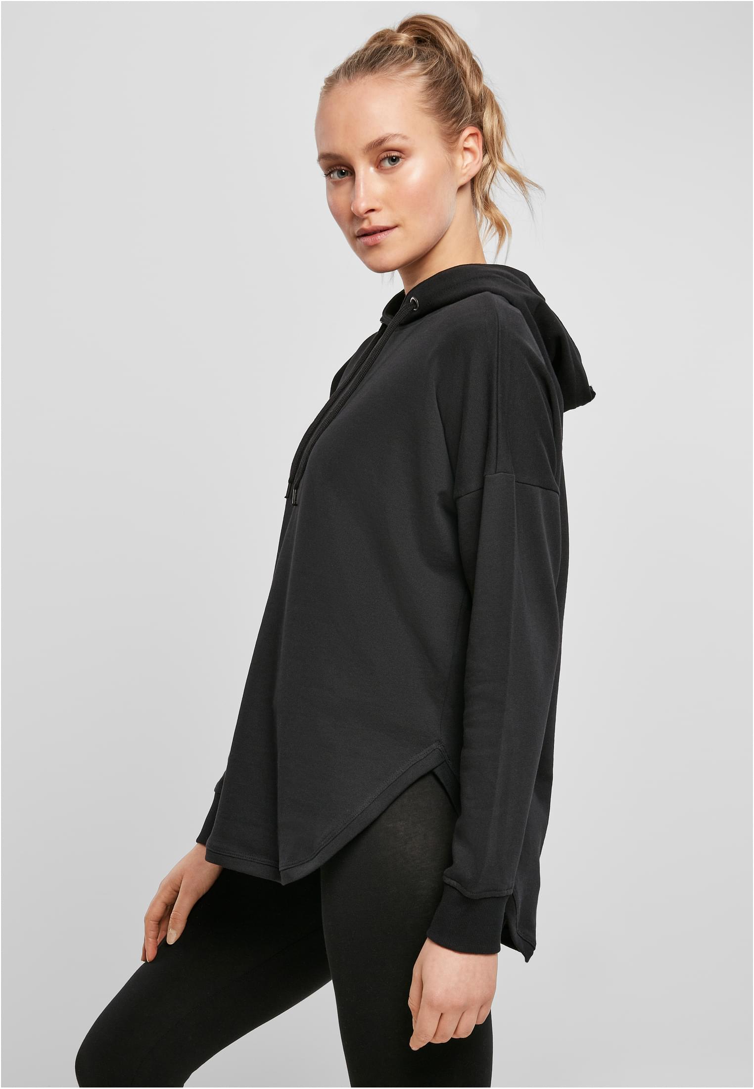 Ladies Oversized Hoody black | black