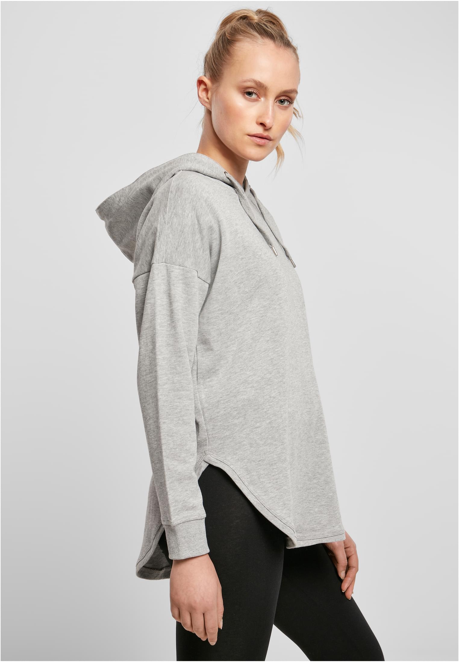 Ladies Oversized Hoody grey | grey