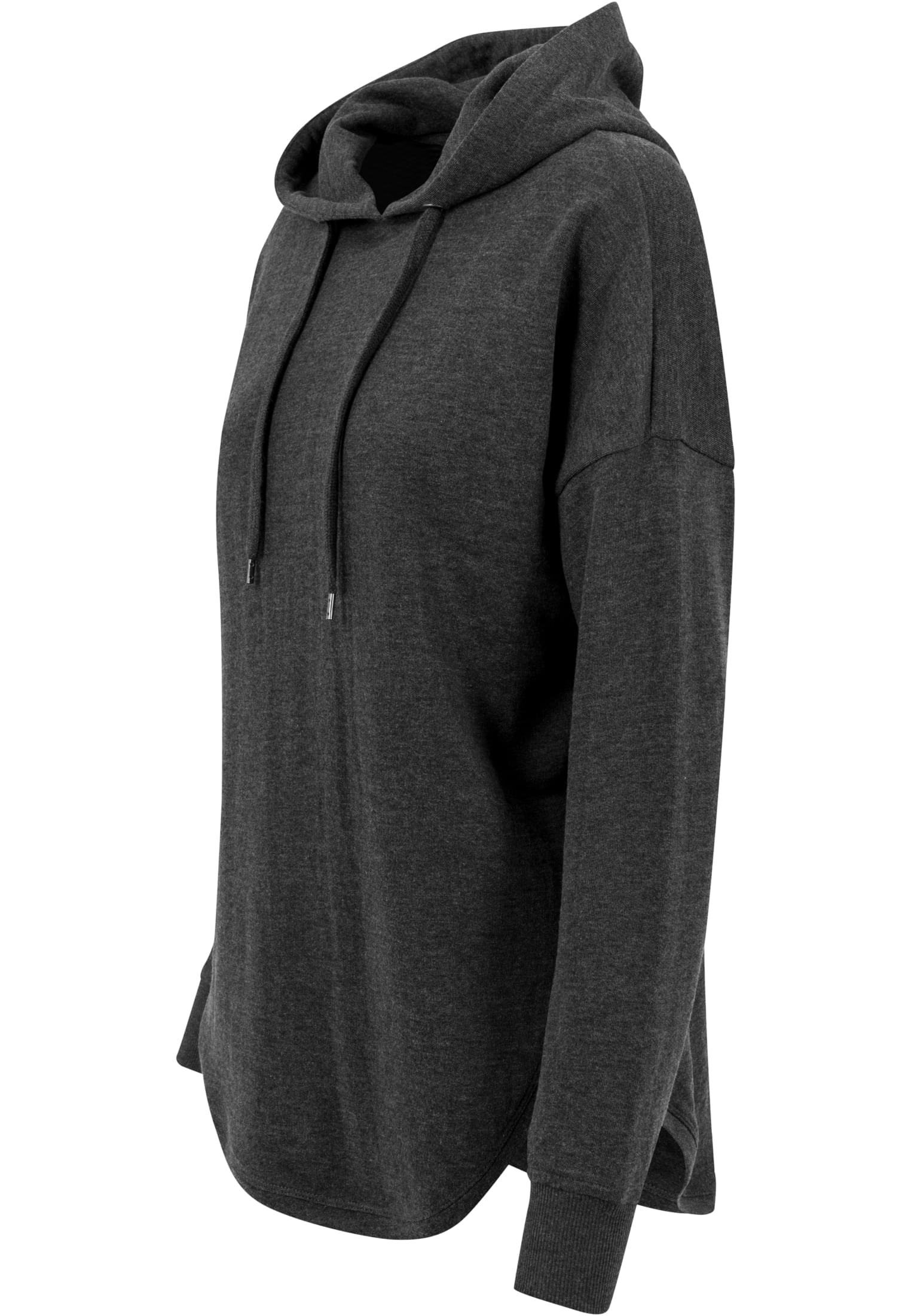 Ladies Oversized Hoody charcoal | charcoal