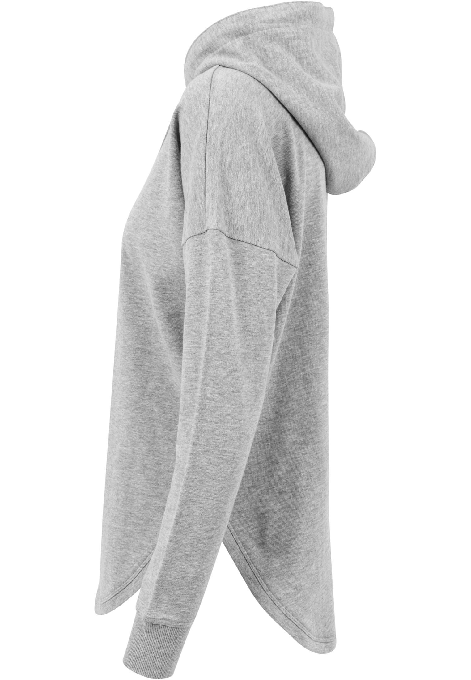 Ladies Oversized Hoody grey | grey