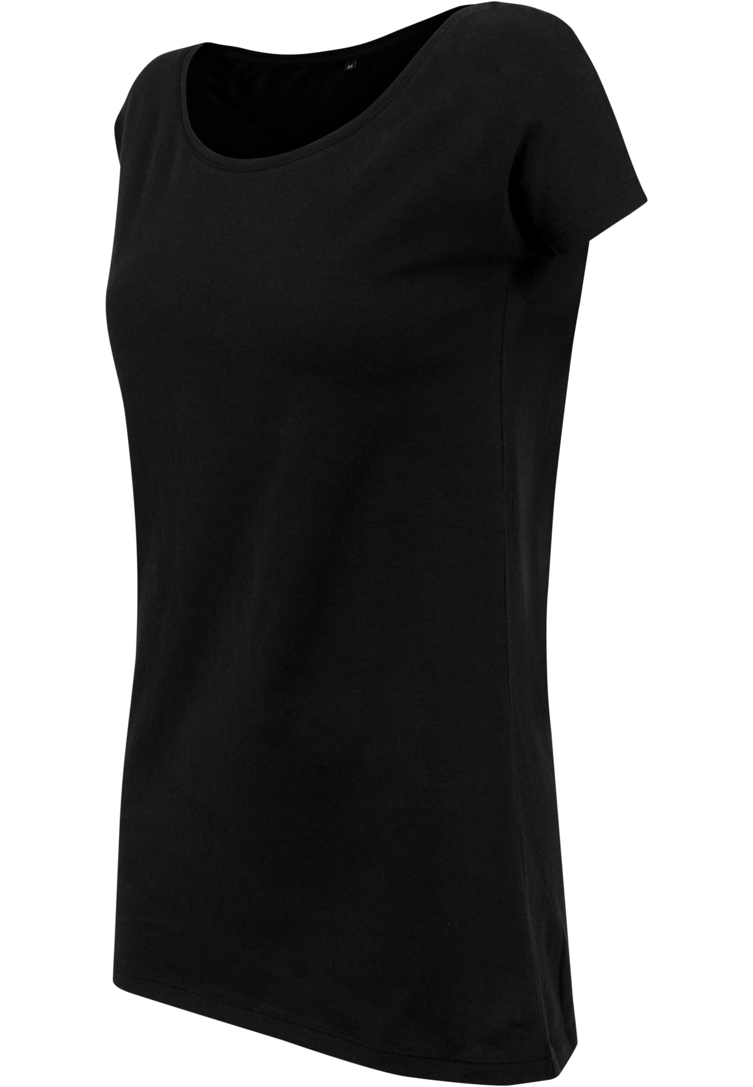 Ladies Wideneck Tee black | black