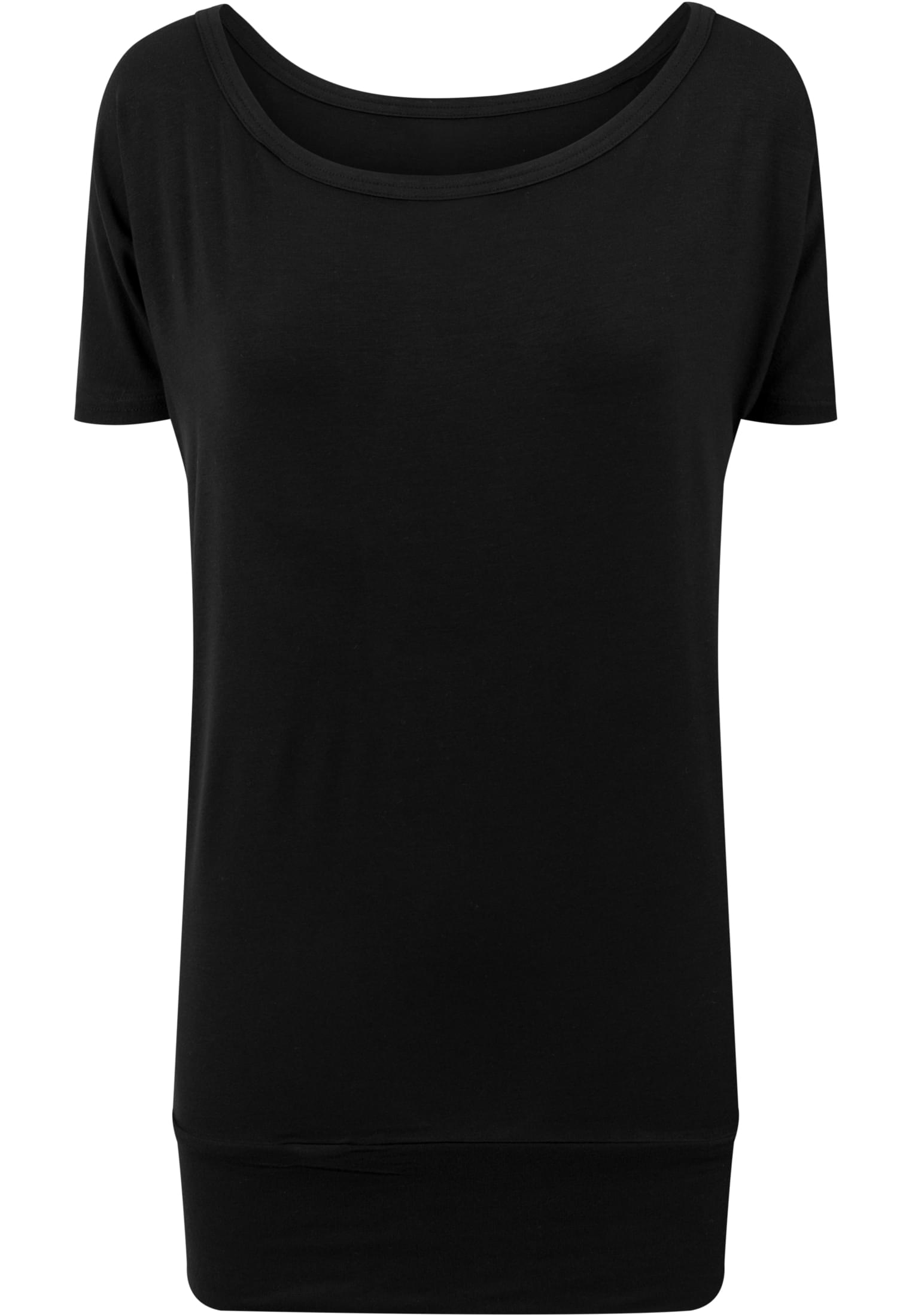 Ladies Viscose Tee black | black