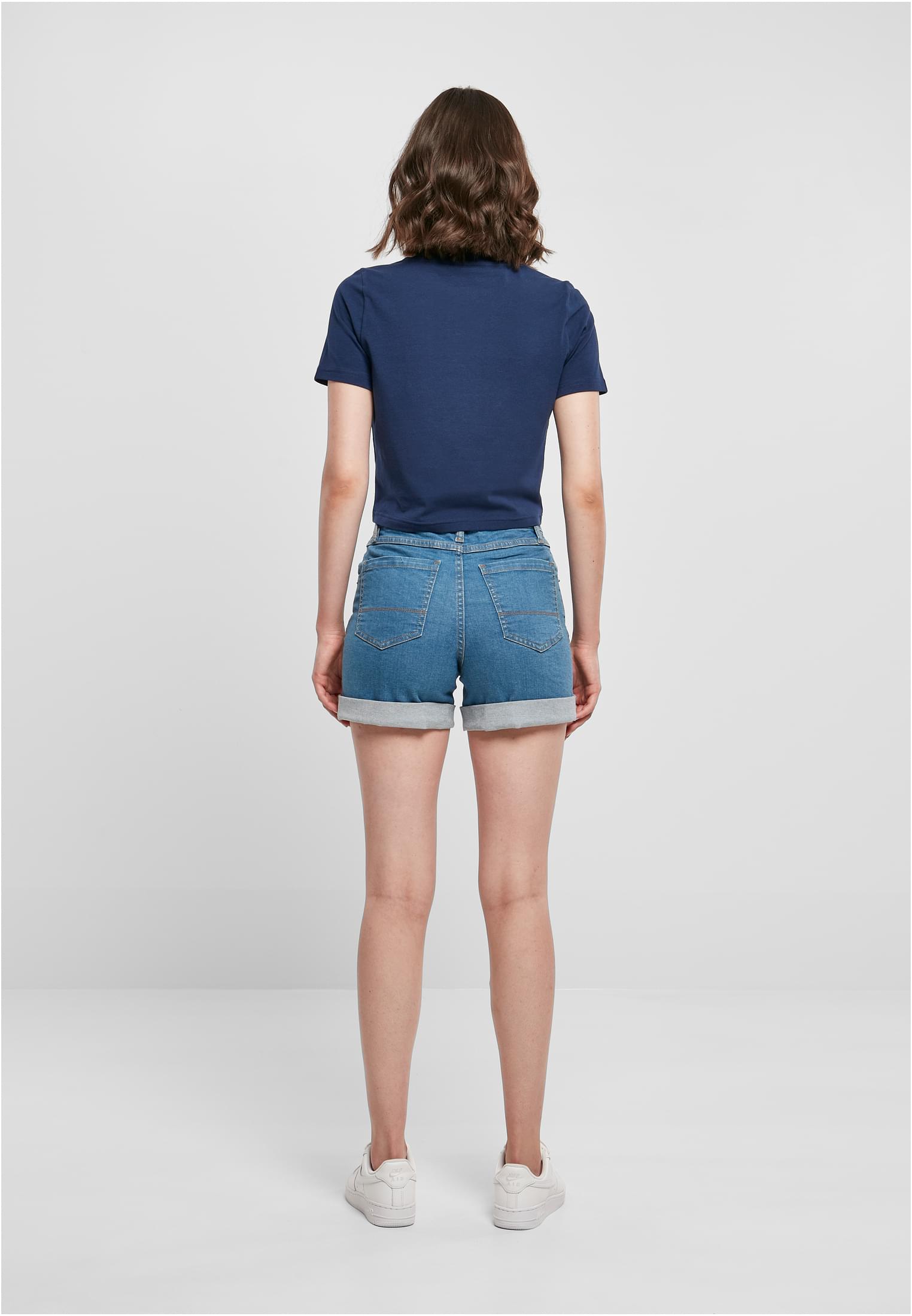 Ladies Cropped Tee lightnavy | lightnavy