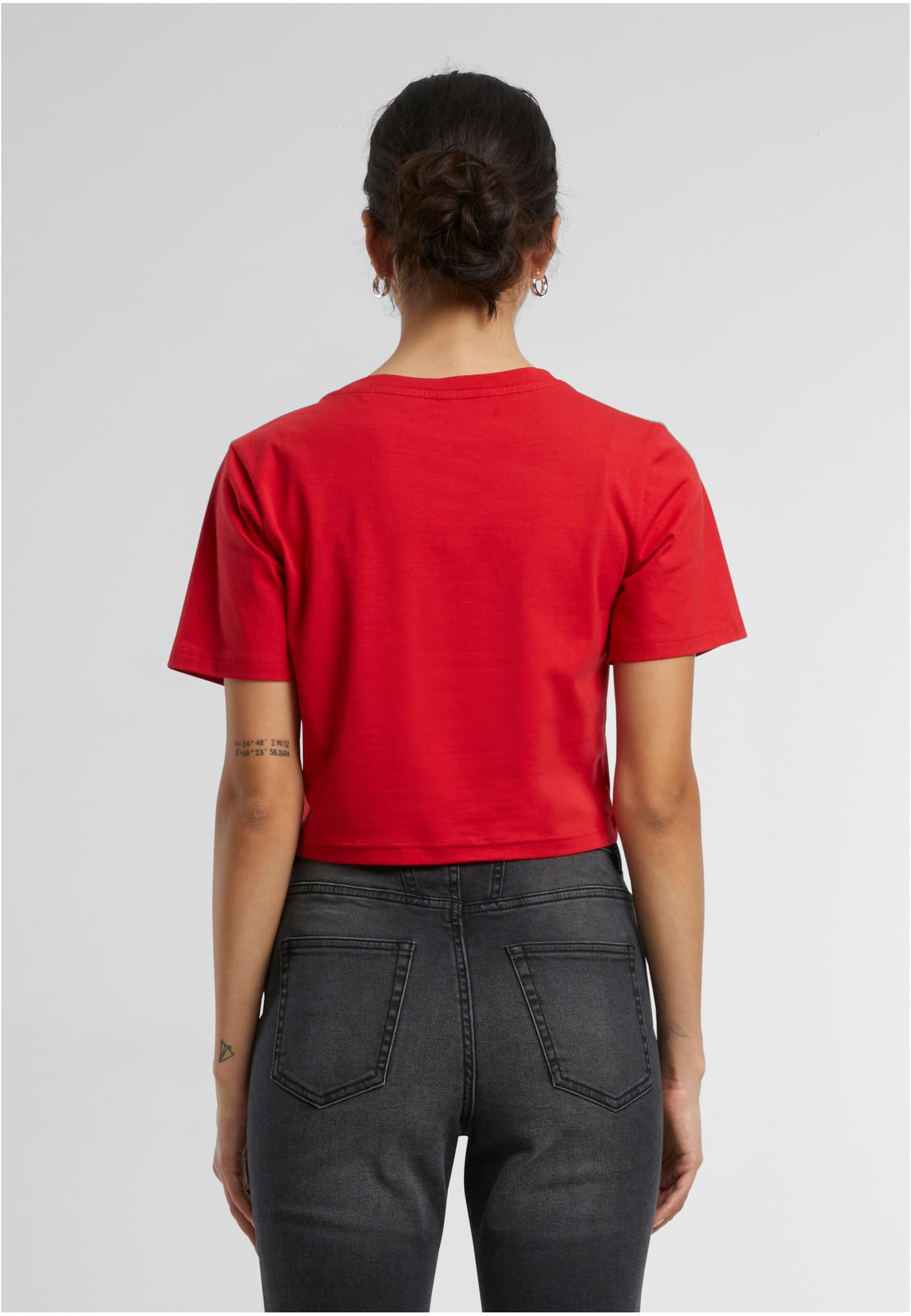 Ladies Cropped Tee cityred | cityred
