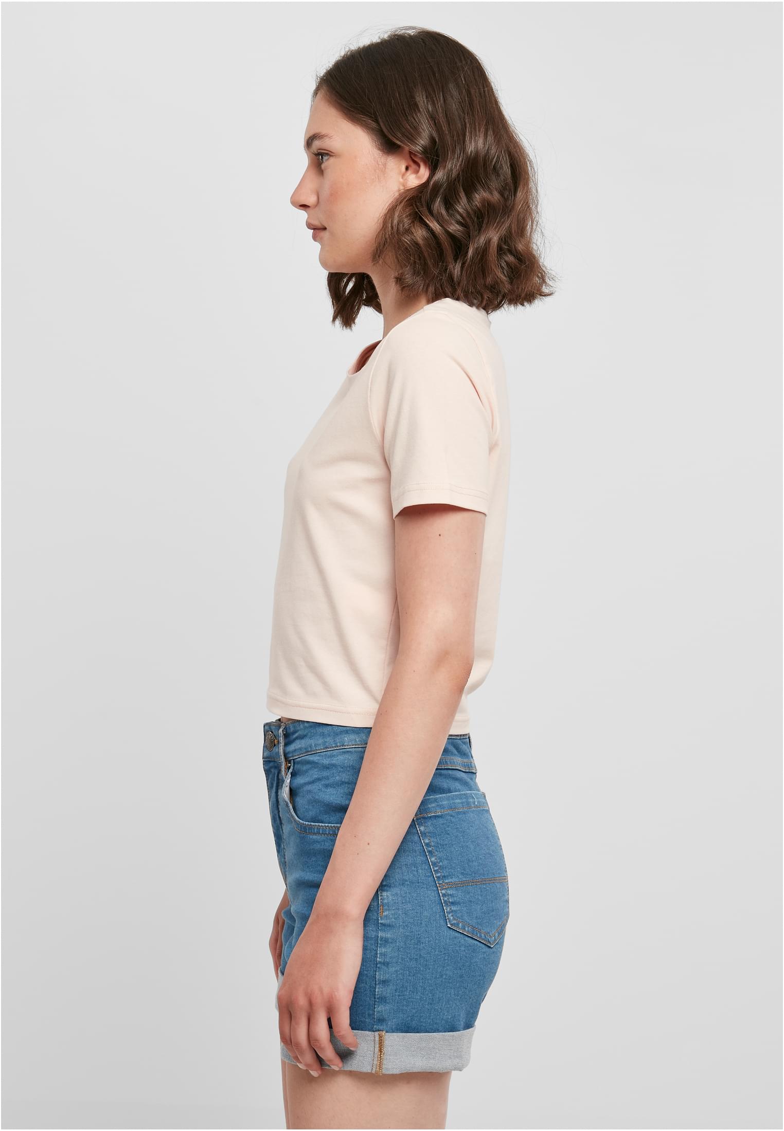 Ladies Cropped Tee pink | pink