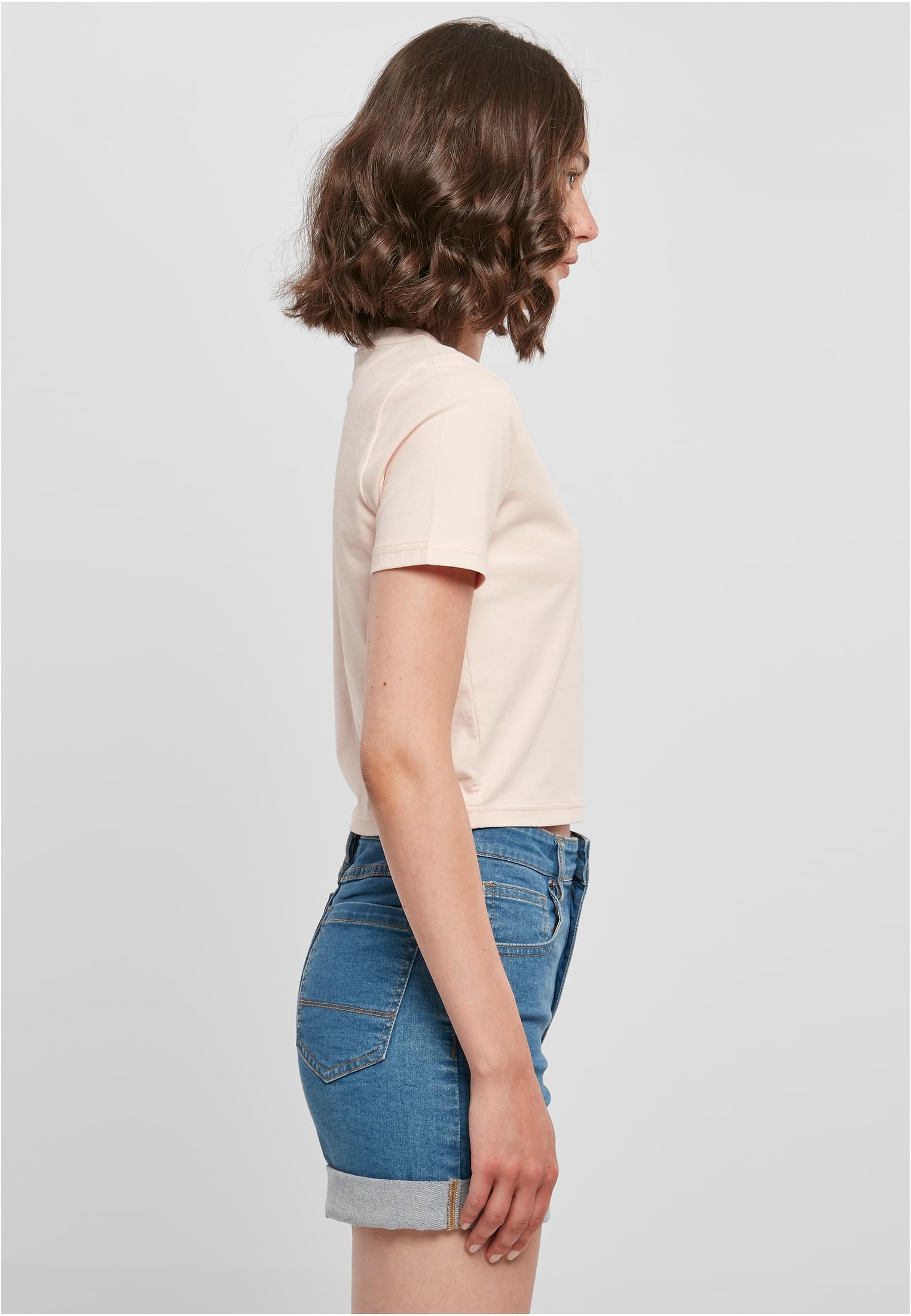 Ladies Cropped Tee pink | pink