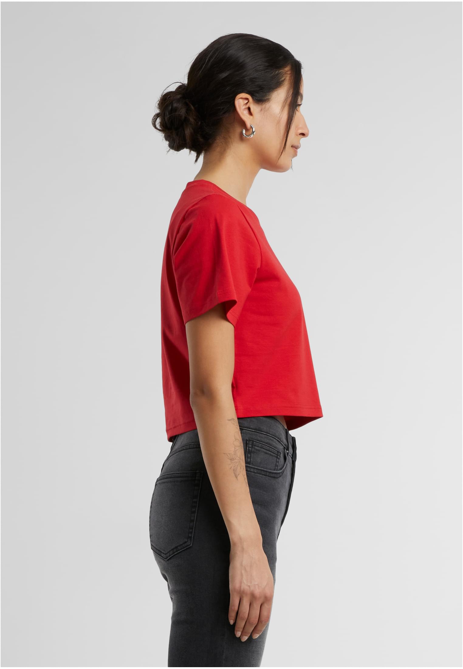 Ladies Cropped Tee cityred | cityred