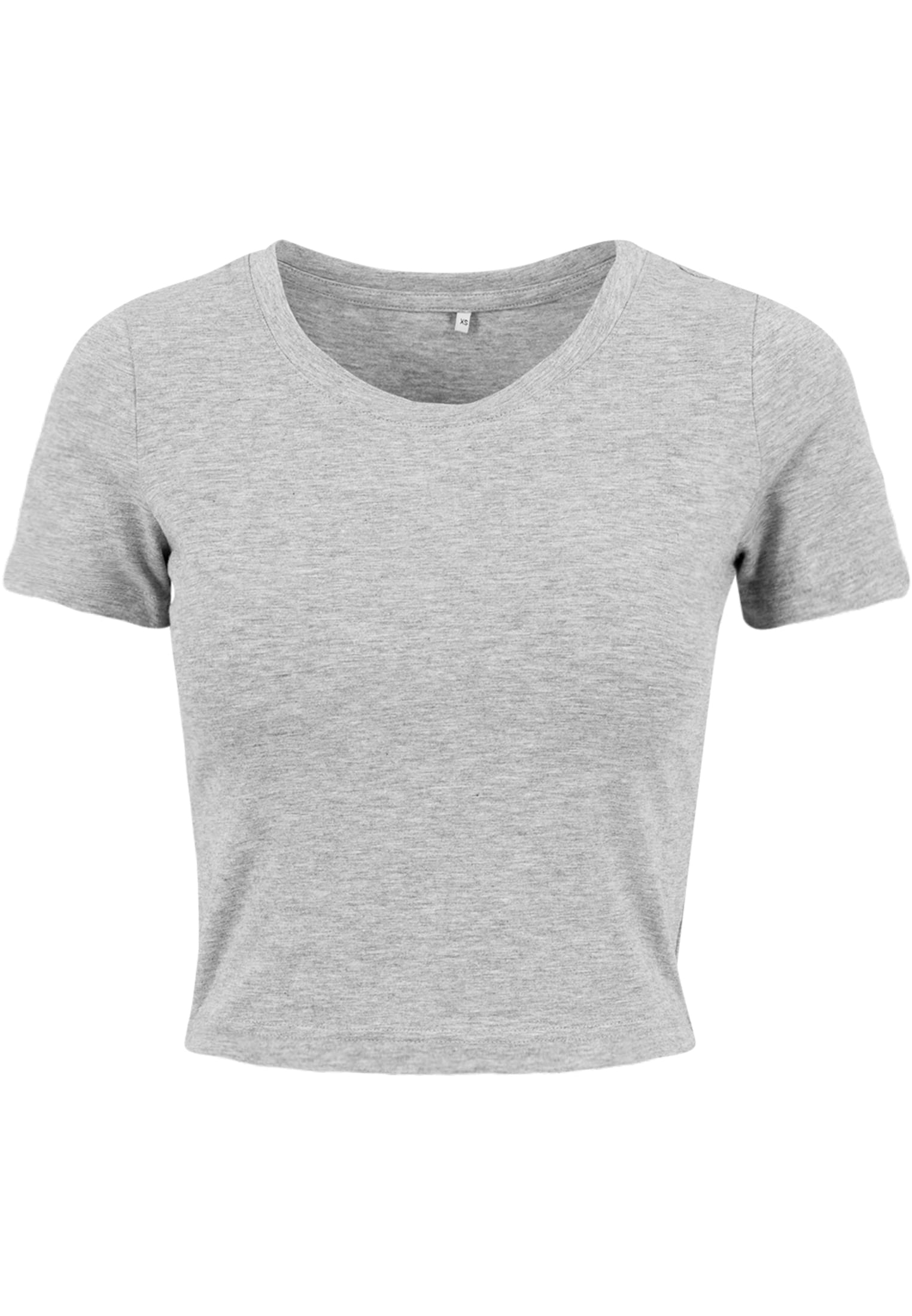 Ladies Cropped Tee grey | grey