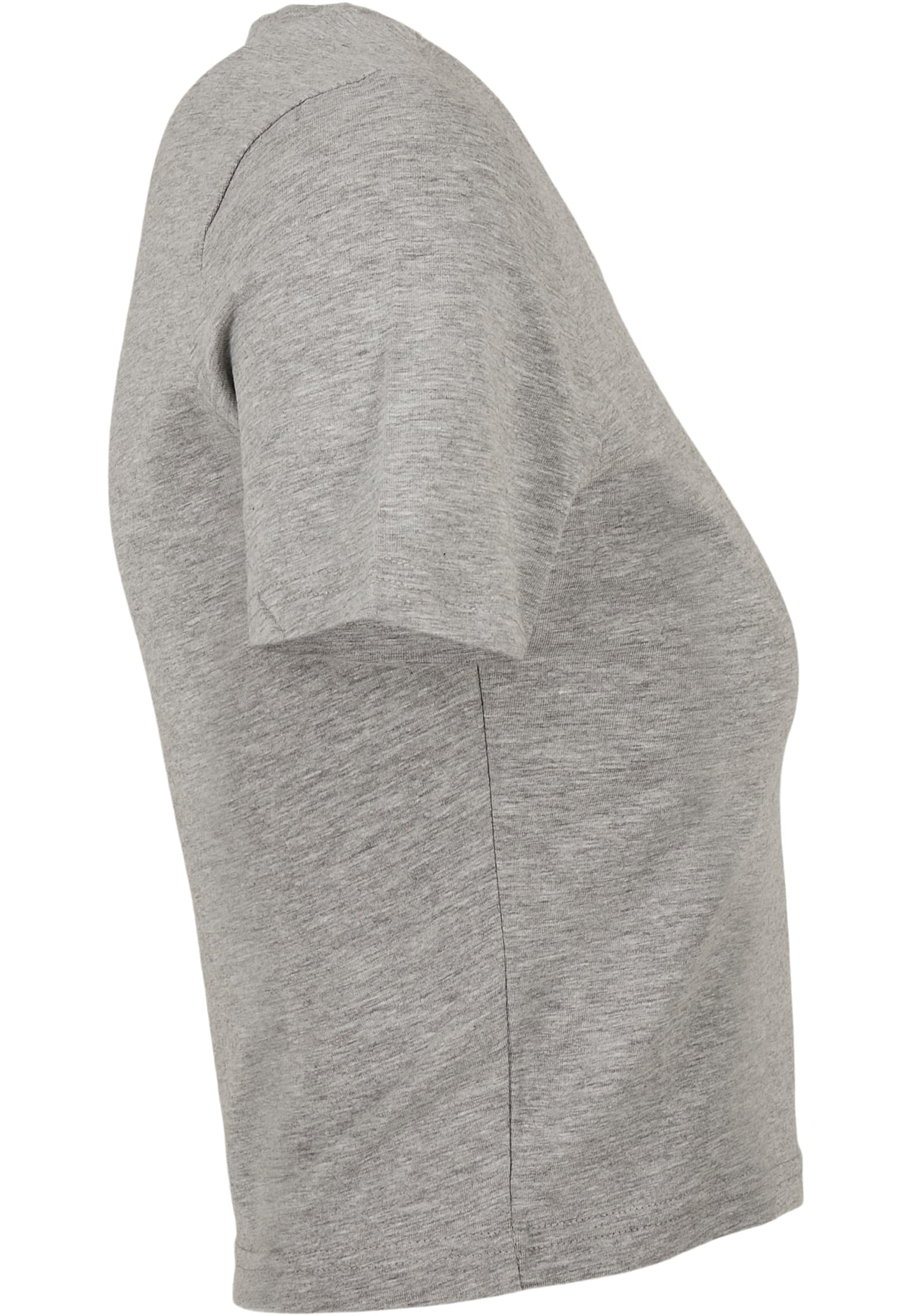 Ladies Cropped Tee grey | grey