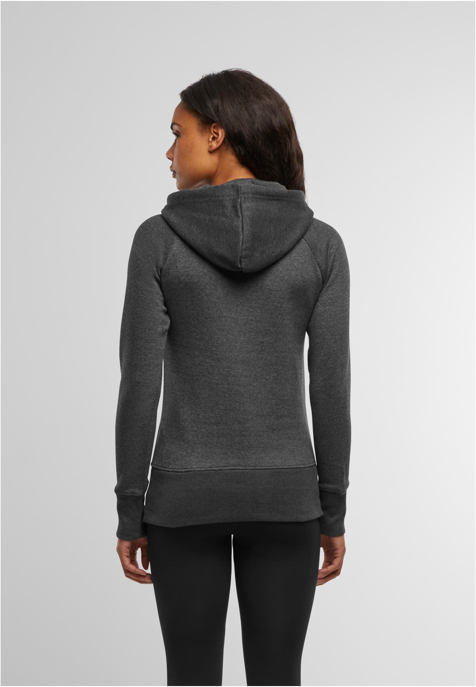 Ladies Cuff Pockets Hoody charcoal | charcoal