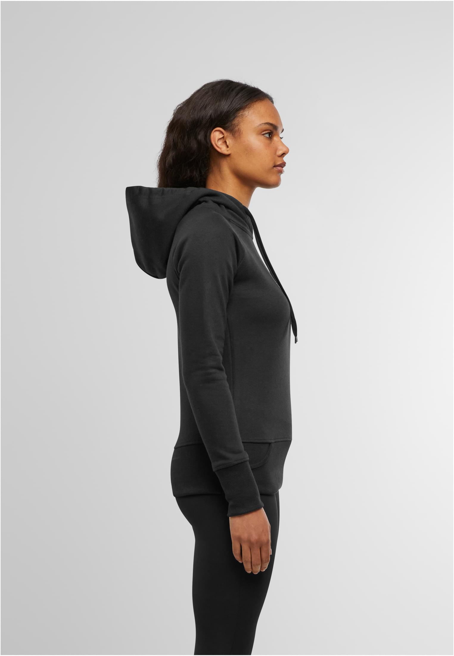 Ladies Cuff Pockets Hoody black | black