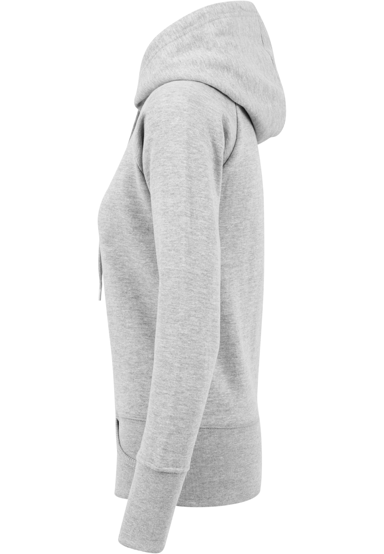 Ladies Cuff Pockets Hoody grey | grey