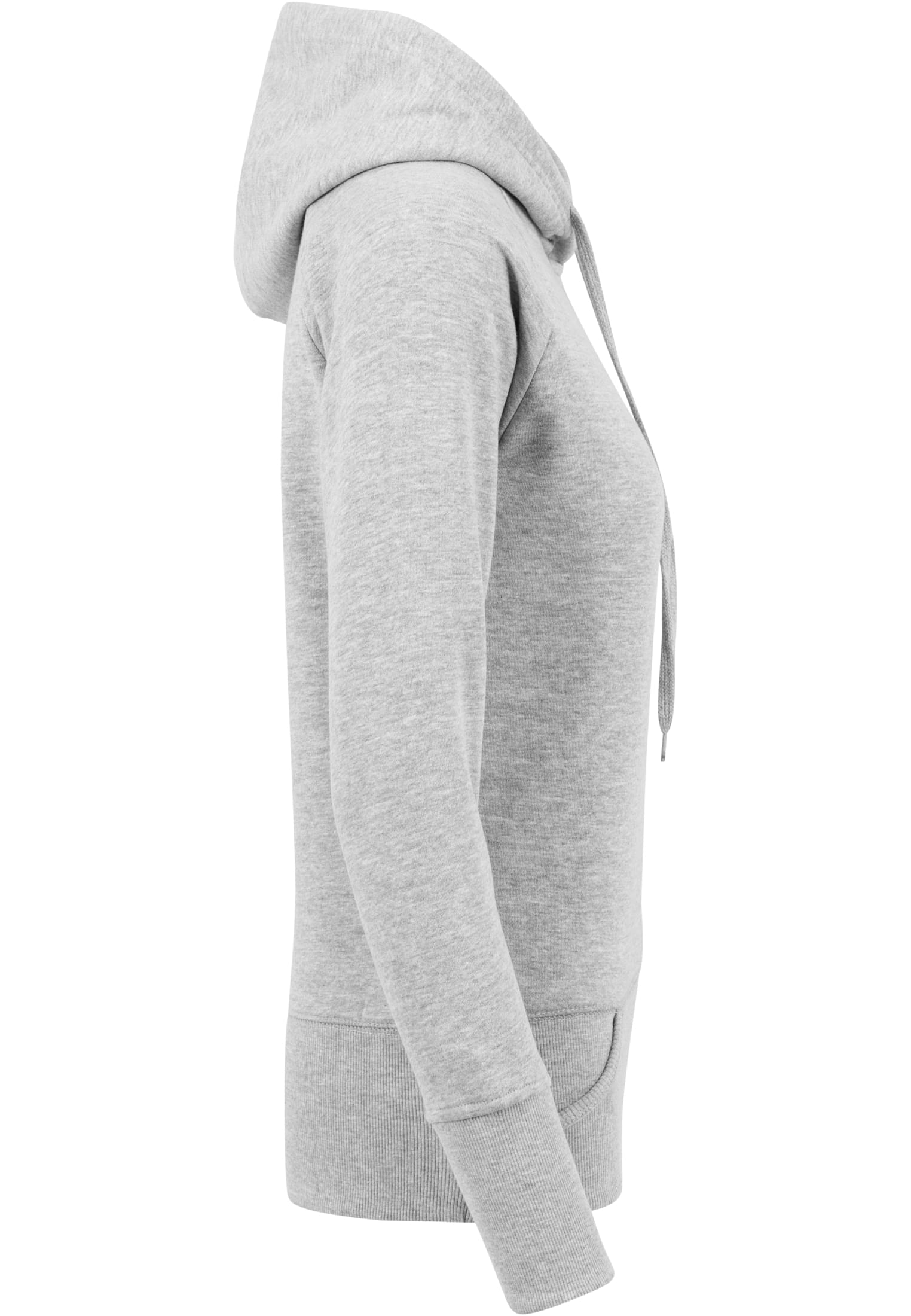 Ladies Cuff Pockets Hoody grey | grey